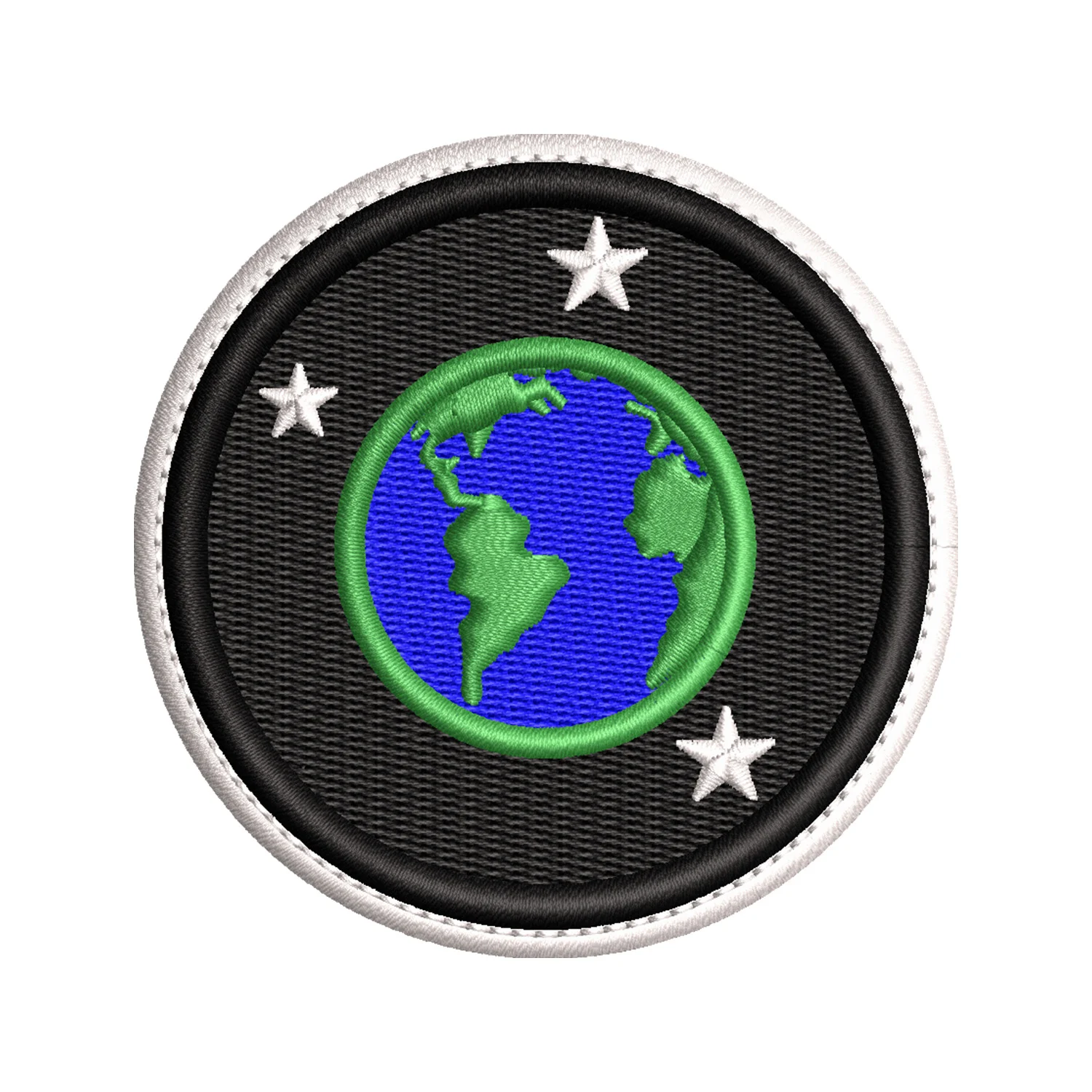 Earth Embroidery Design