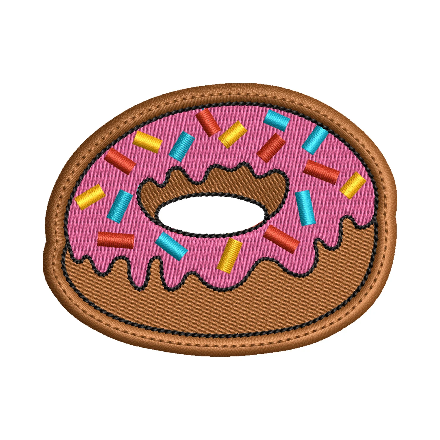 Donut Embroidery Design