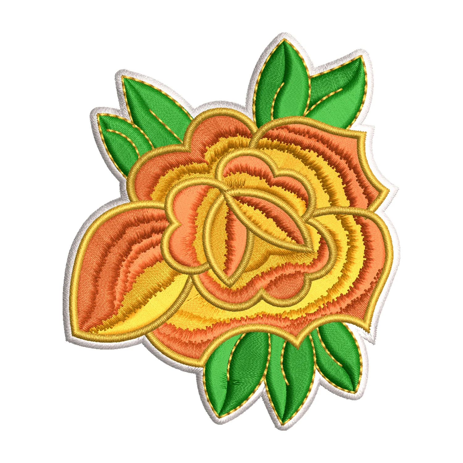 Flower Embroidery Design