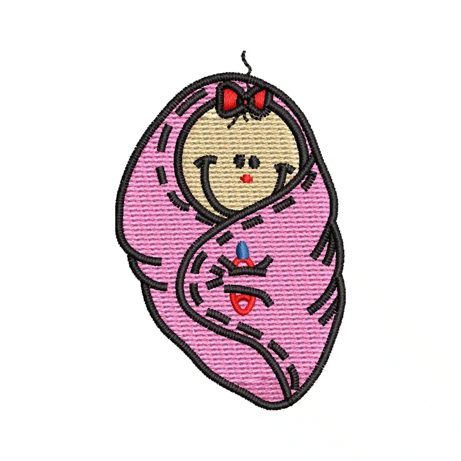 Cute Baby Embroidery Design