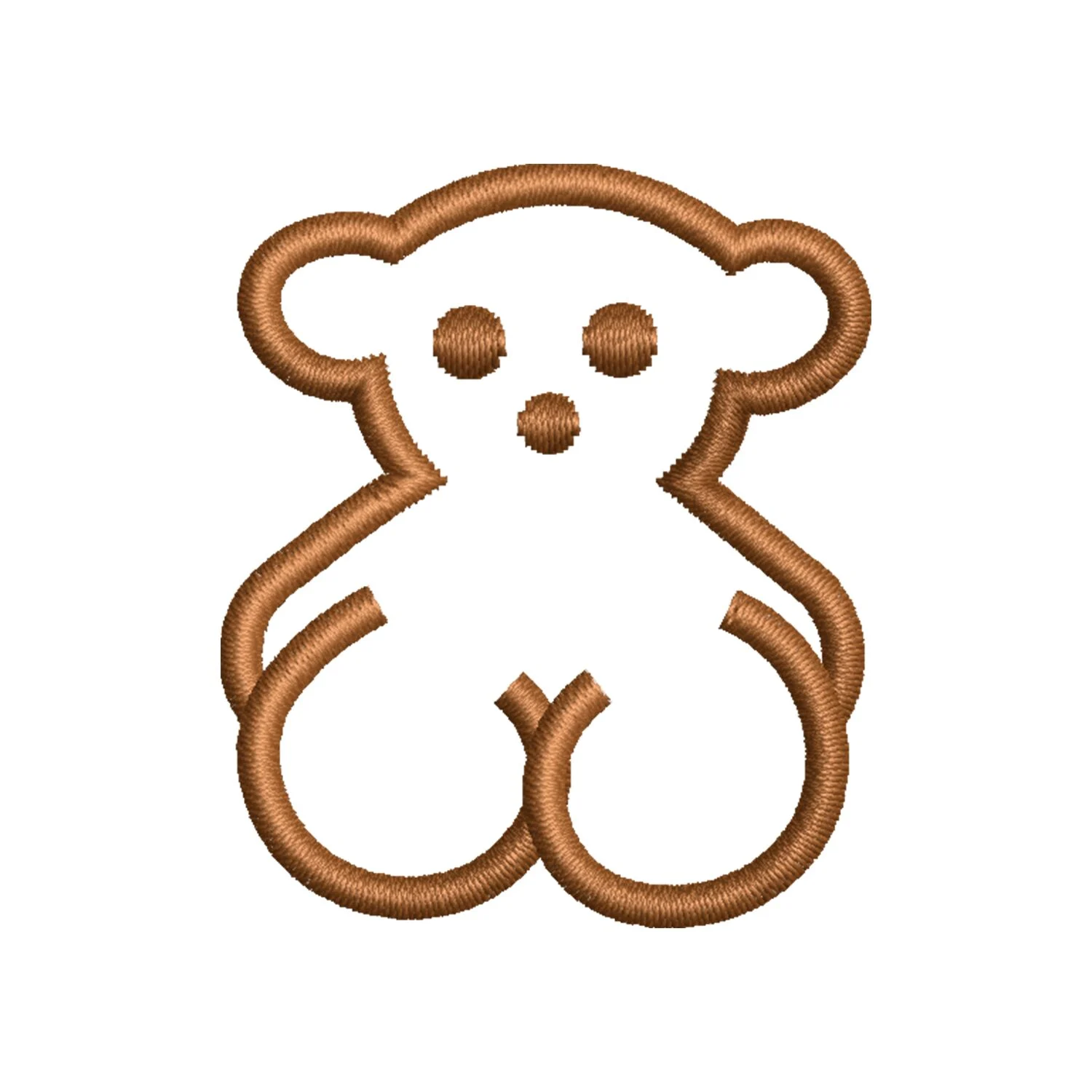 Teddy Embroidery Design