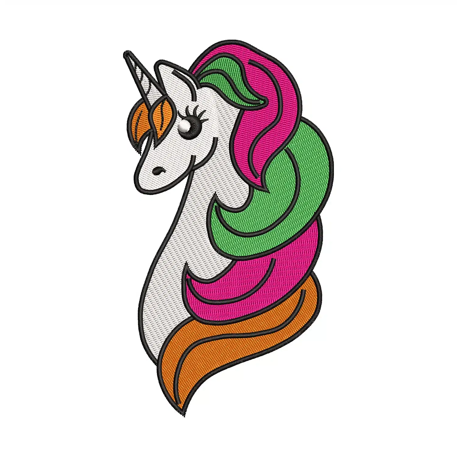 Unicorn Embroidery Design