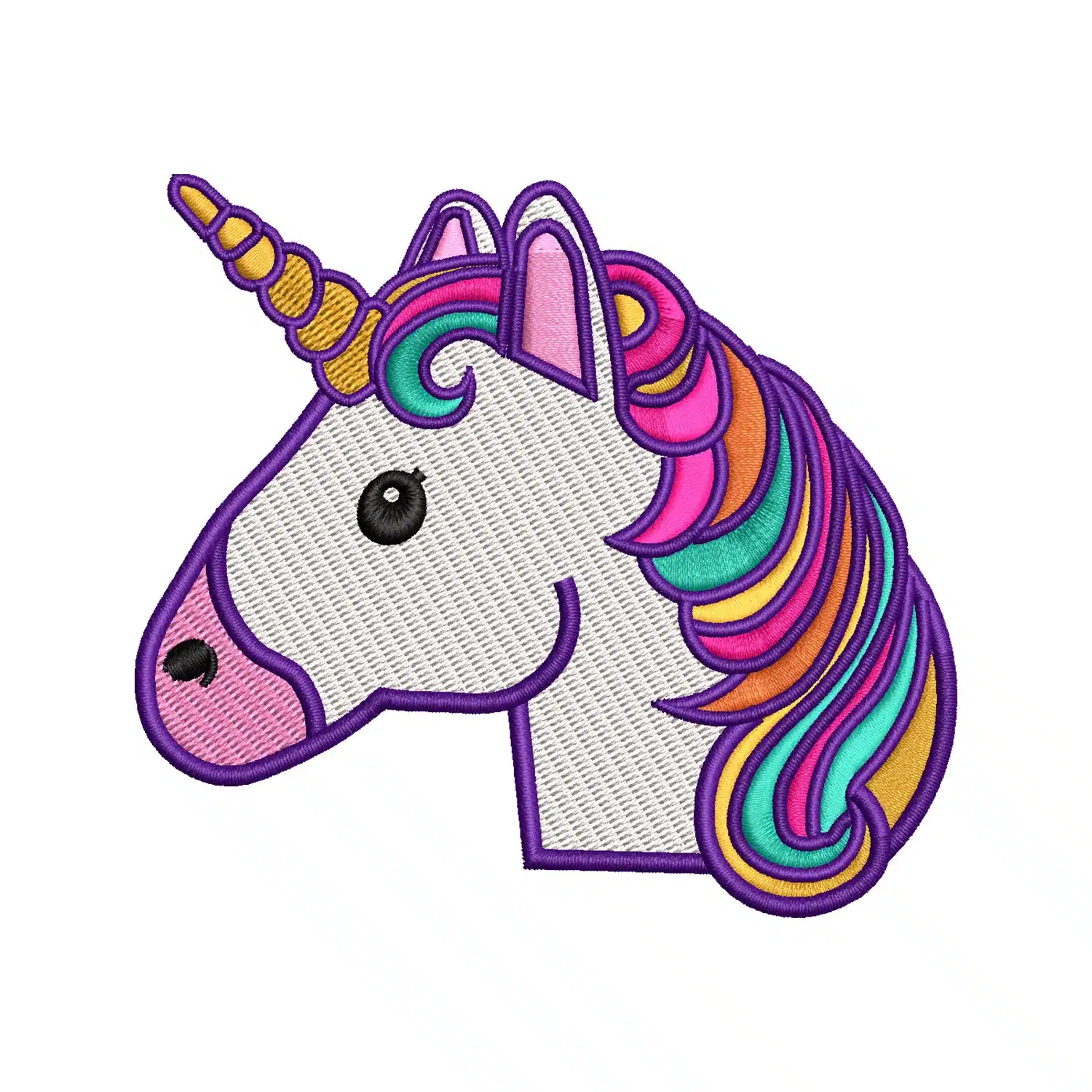 Unicorn Embroidery Design