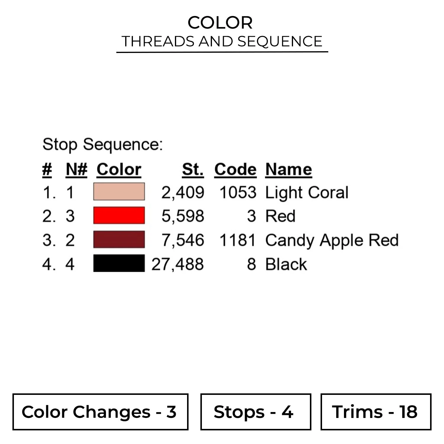 Rooster Embroidery Design - Animal Embroidery Design 2 Color AML72