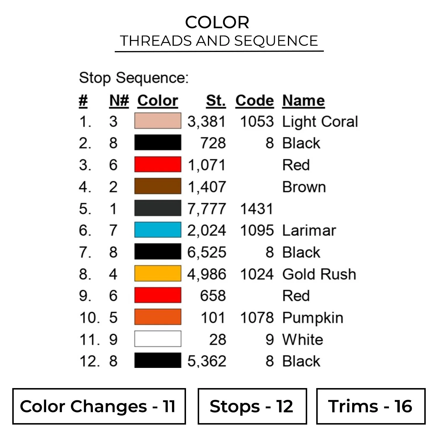 Rooster Embroidery Design - Animal Embroidery Design 2 Color AML74