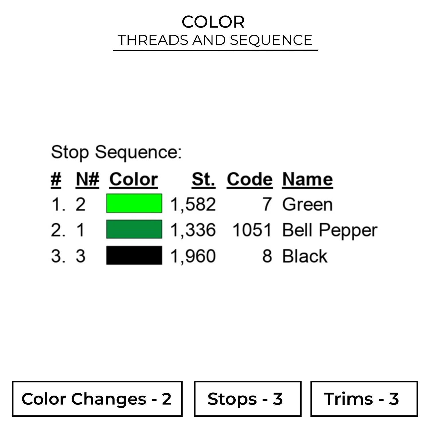 Military Helicopter Embroidery Design 2 Color ARC37