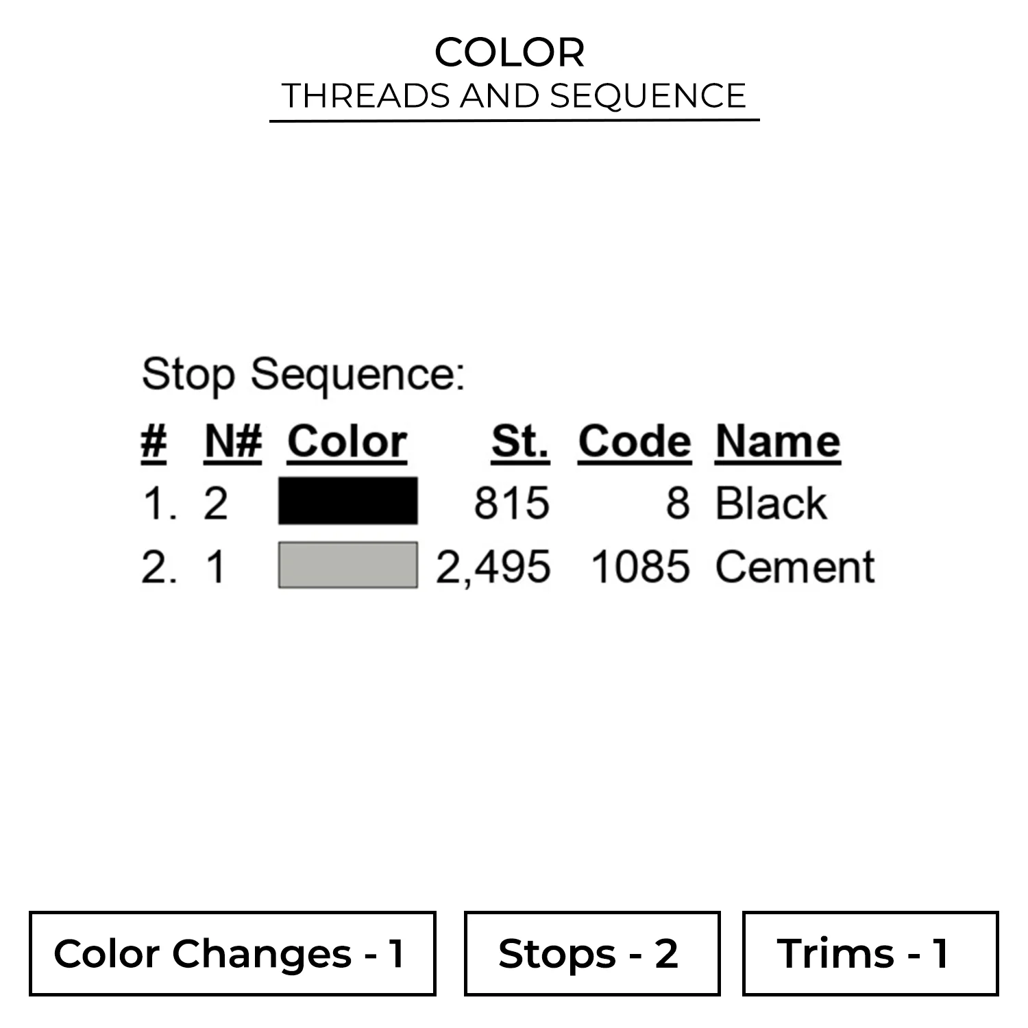 Audi Logo Embroidery Design - Audi 2 Color CLG16