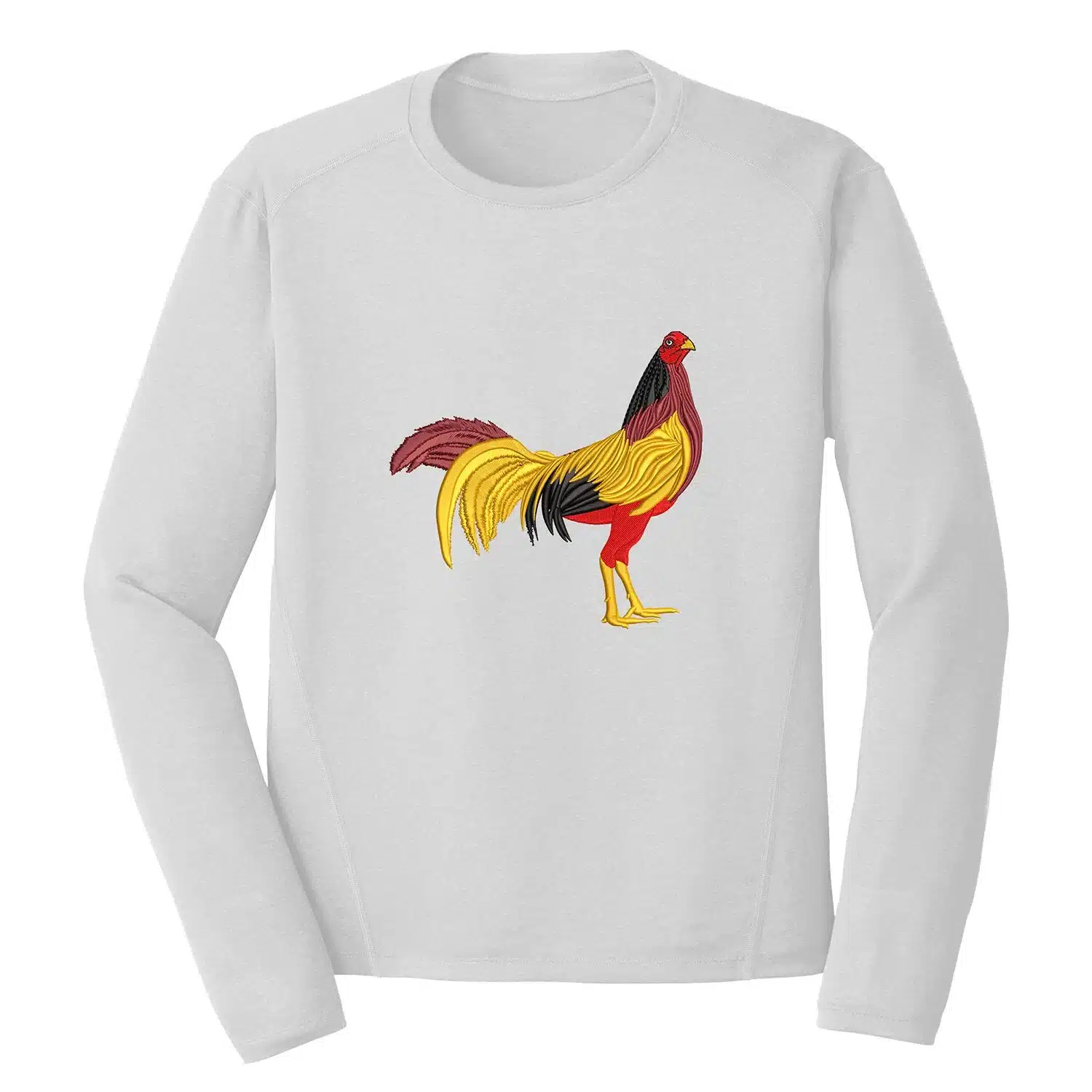 Rooster Embroidery Design - Animal Embroidery Design 1 Mockup AML73