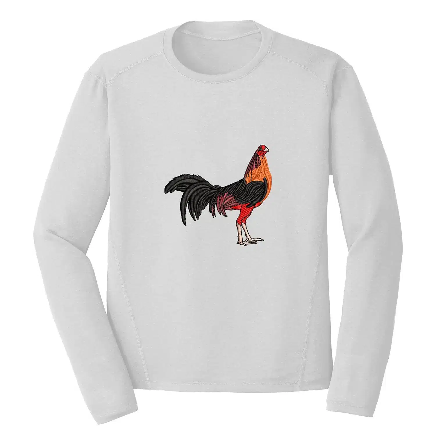 Rooster Hen Embroidery Design - Animal Embroidery Design 1 Mockup AML77