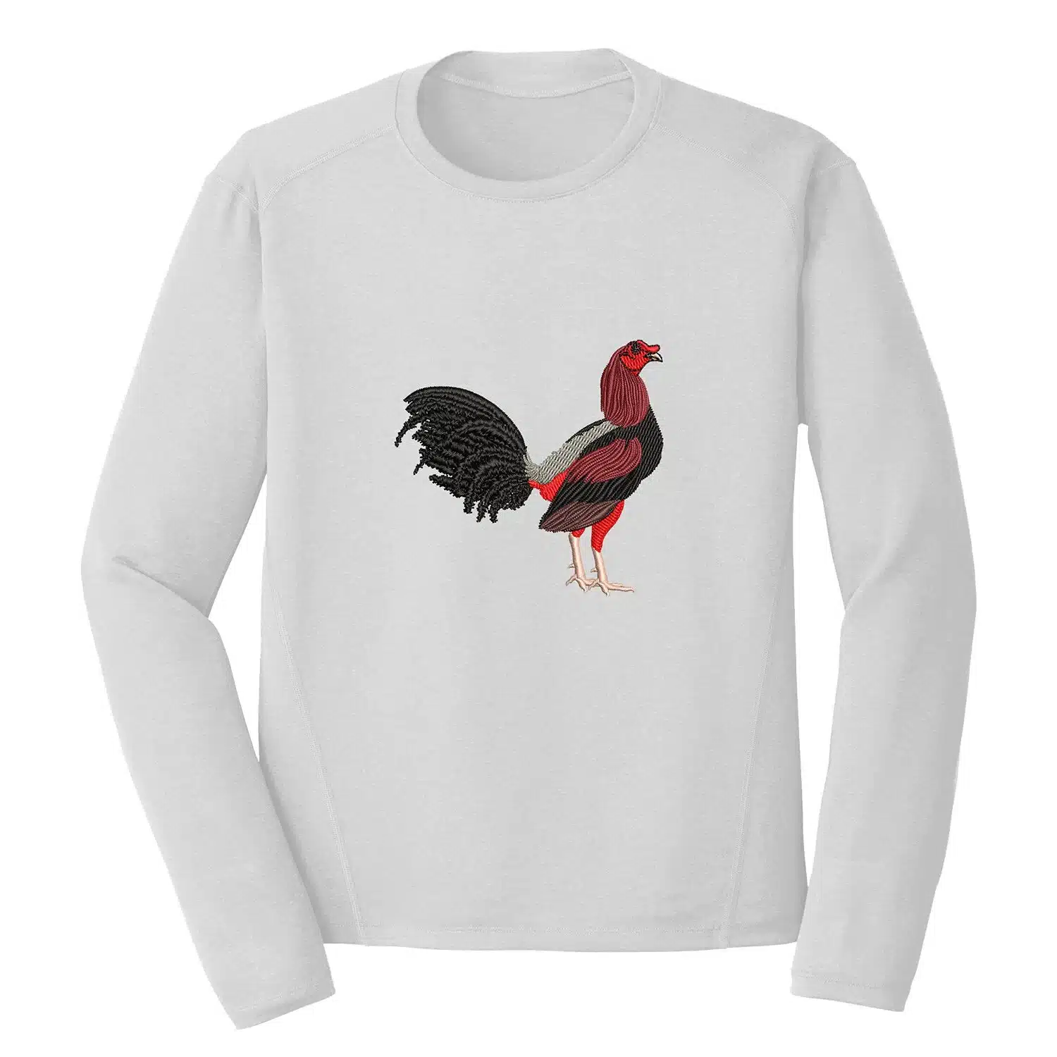 Rooster Hen Embroidery Design - Animal Embroidery Design 1 Mockup AML78