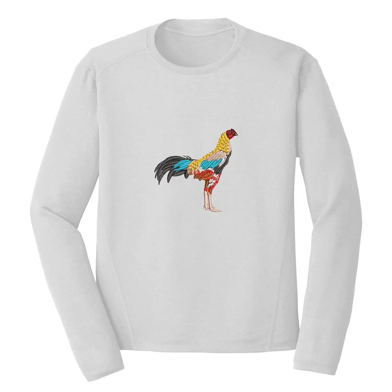 Rooster Hen Embroidery Design - Animal Embroidery Design 1 Mockup AML80