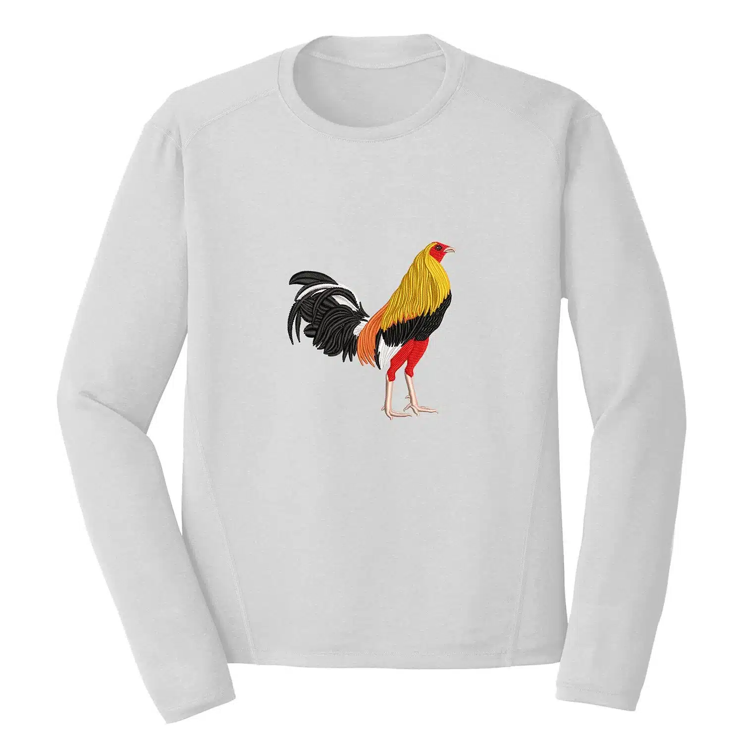 Rooster Hen Embroidery Design - Animal Embroidery Design 1 Mockup AML81