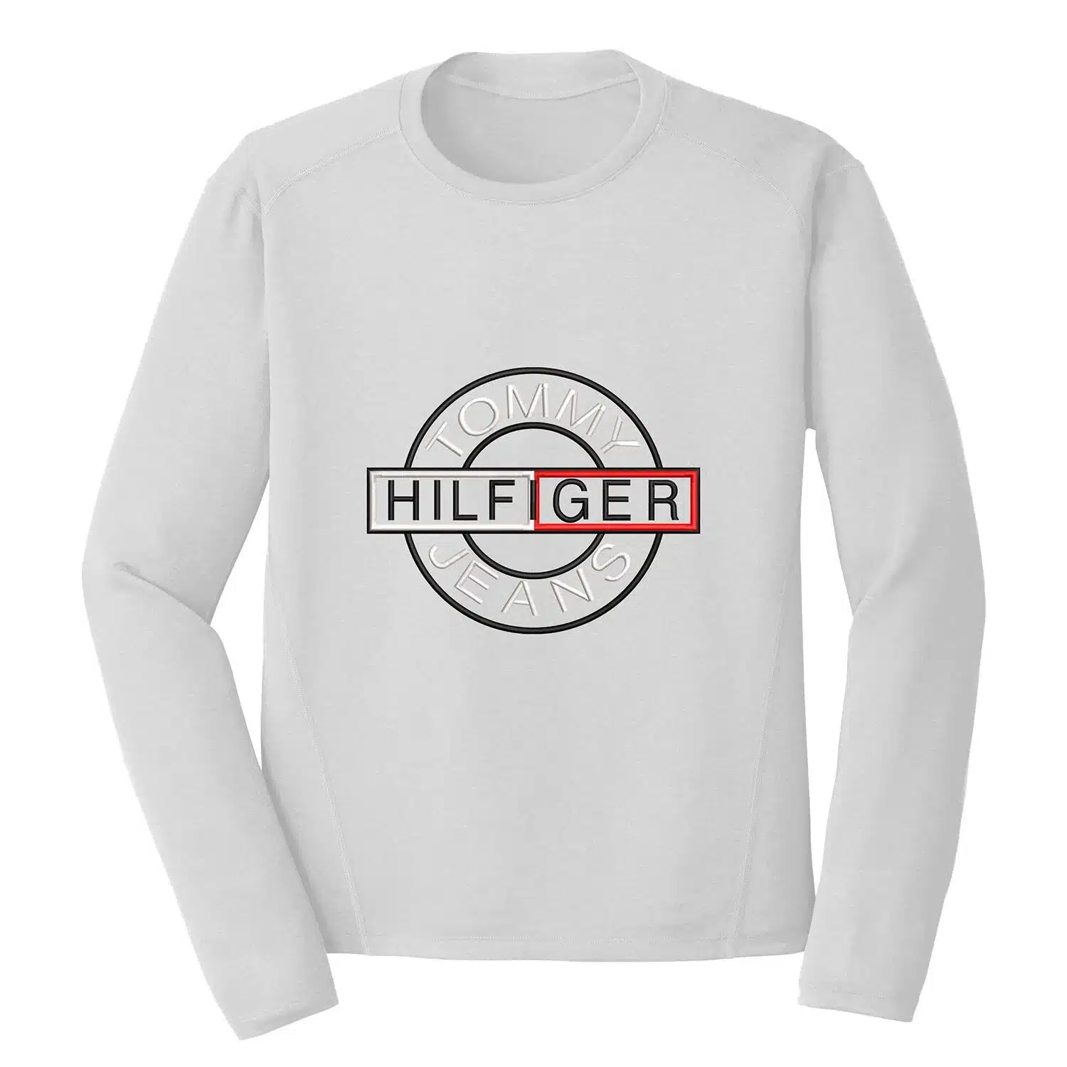 Tommy Hilfiger Jeans Embroidery Design - Tommy Hilfiger 1 Mockup FLG57