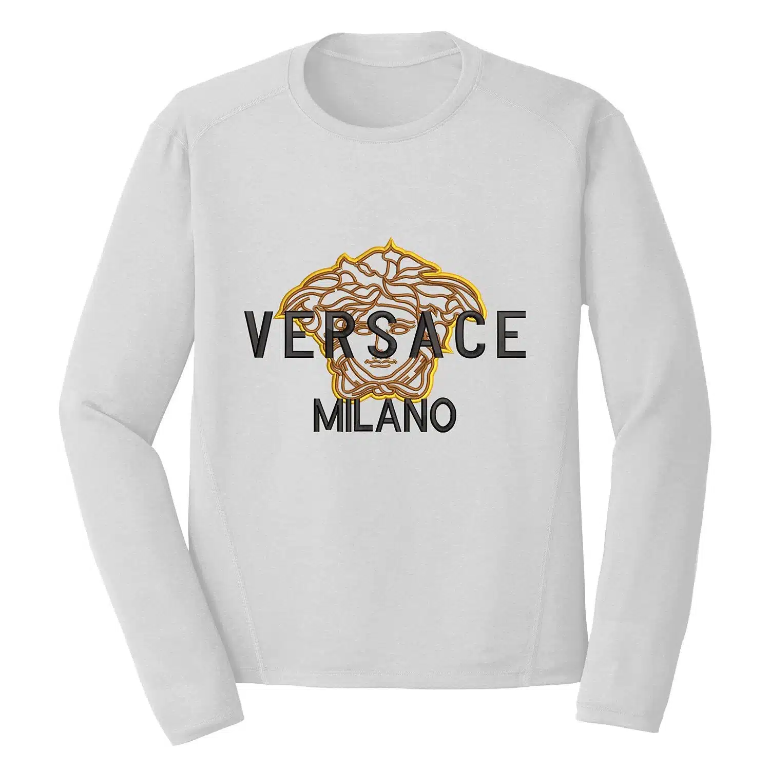 Versace Milano Logo Embroidery Design - Versace 1 Mockup FLG62