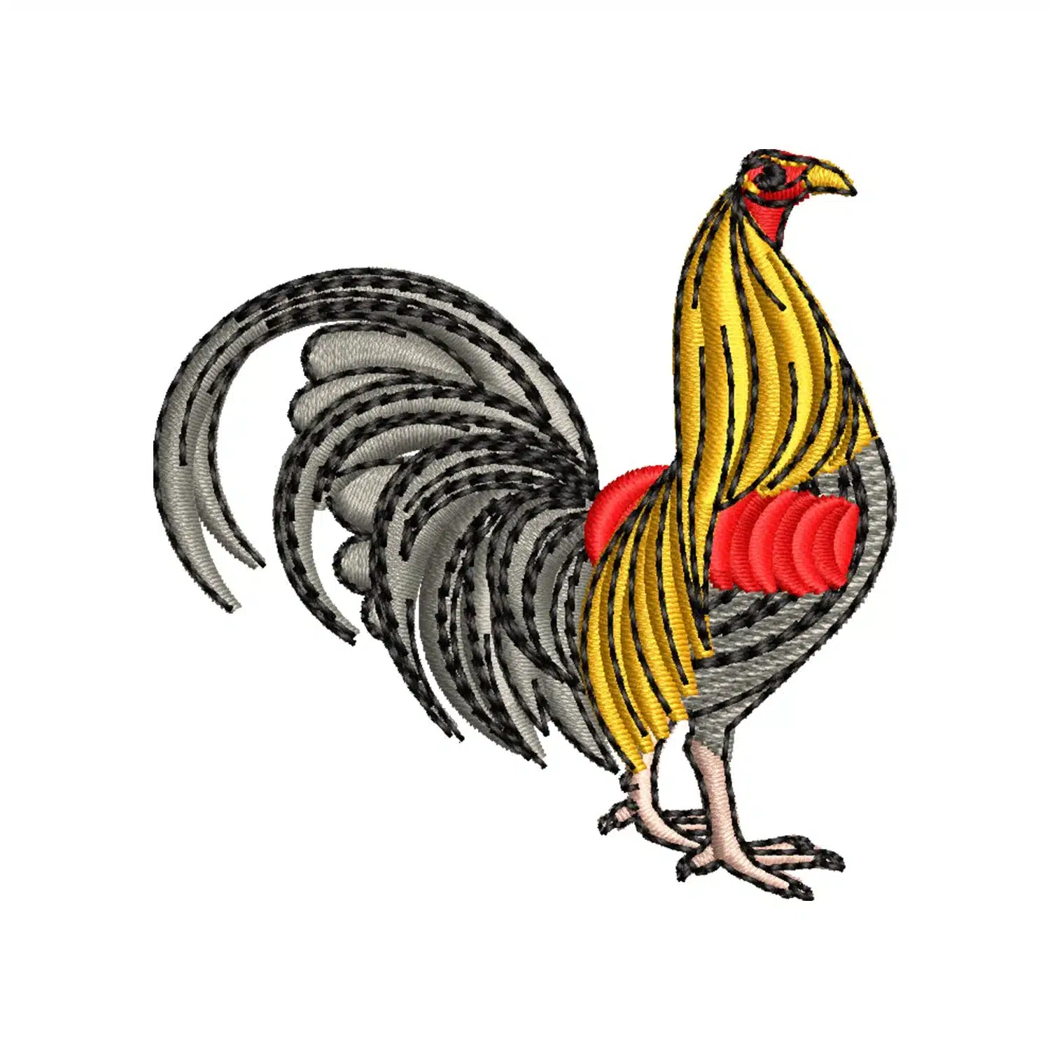 Chicken Embroidery Design