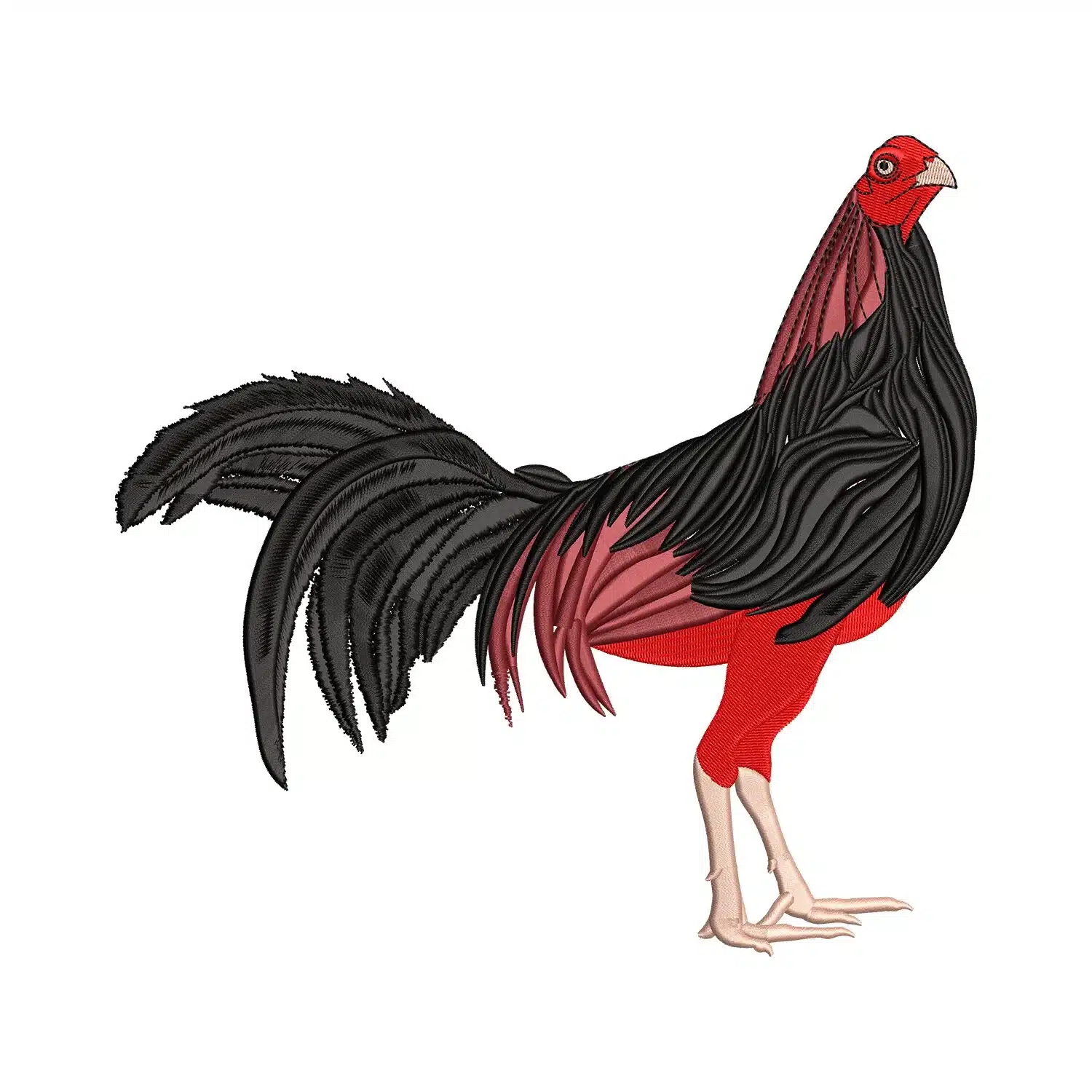 Rooster Embroidery Design Rooster Embroidery Design