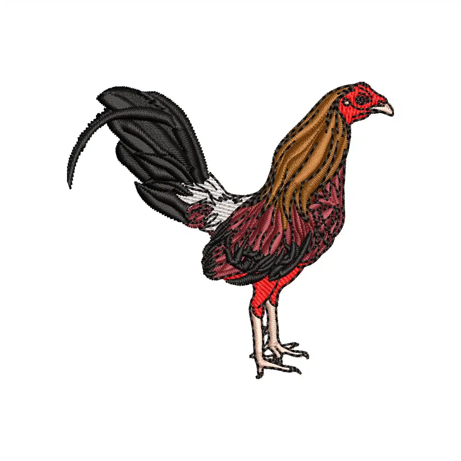 Rooster Hen Embroidery Design Rooster Hen Embroidery Design