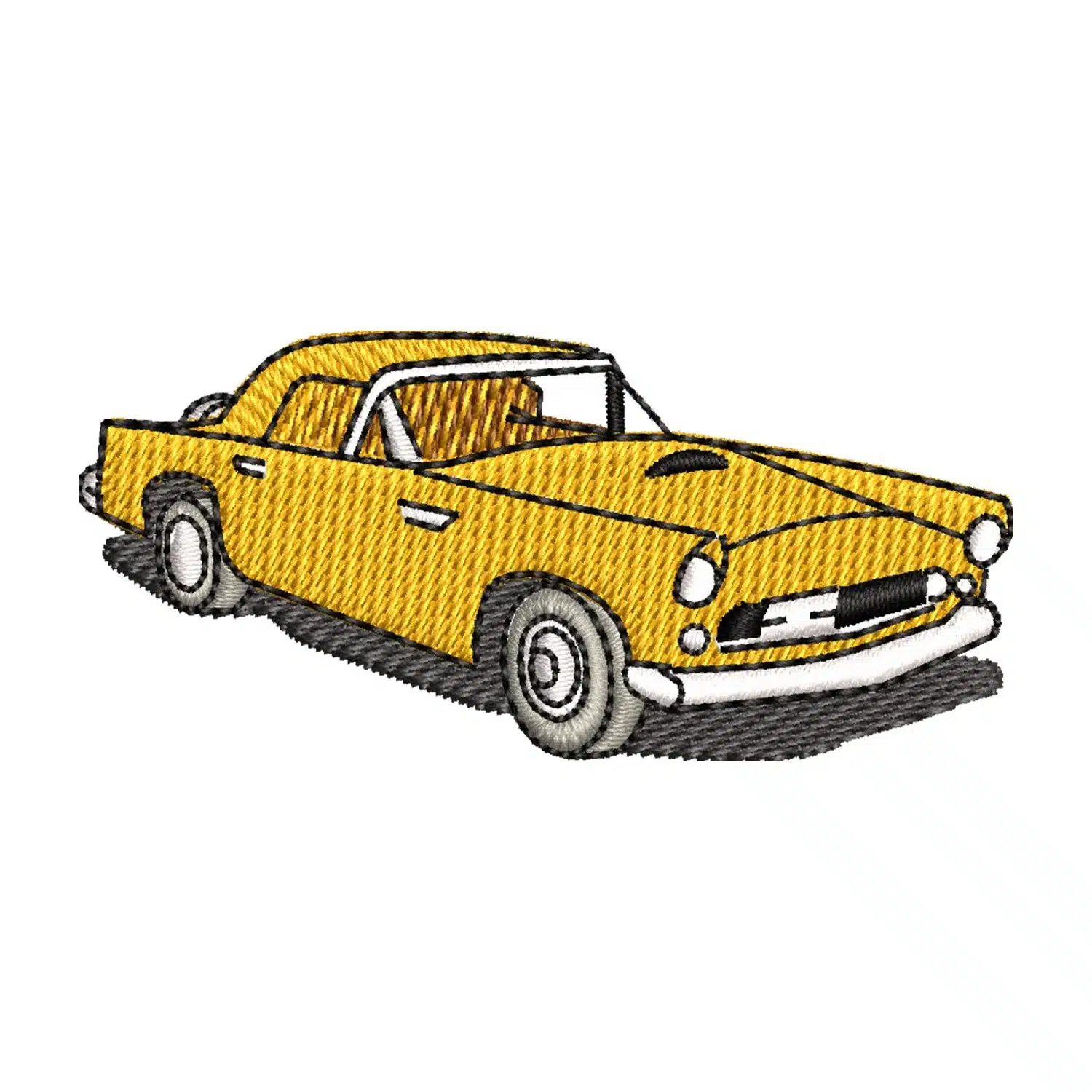 Ford Thunderbird Embroidery Design
