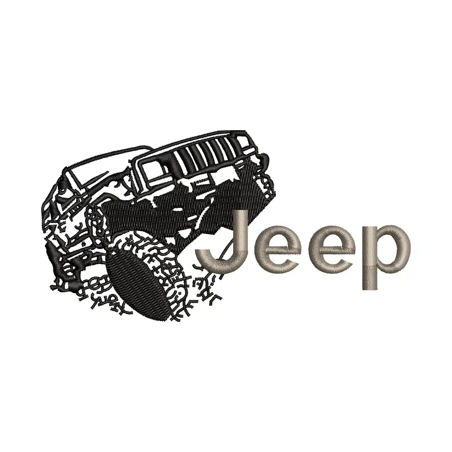 Jeep Embroidery Design Jeep Embroidery Design