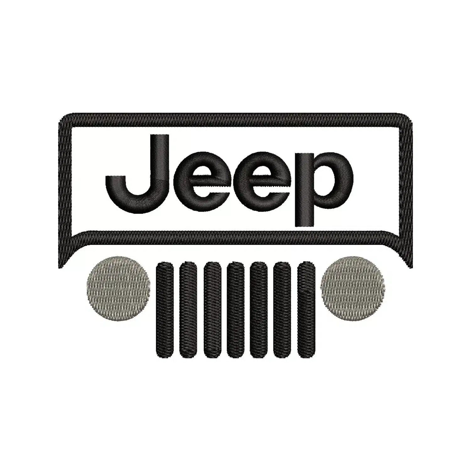 Jeep Embroidery Design