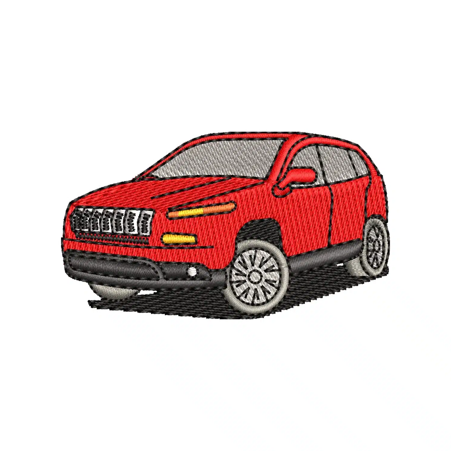 Jeep Cheeroke Embroidery Design