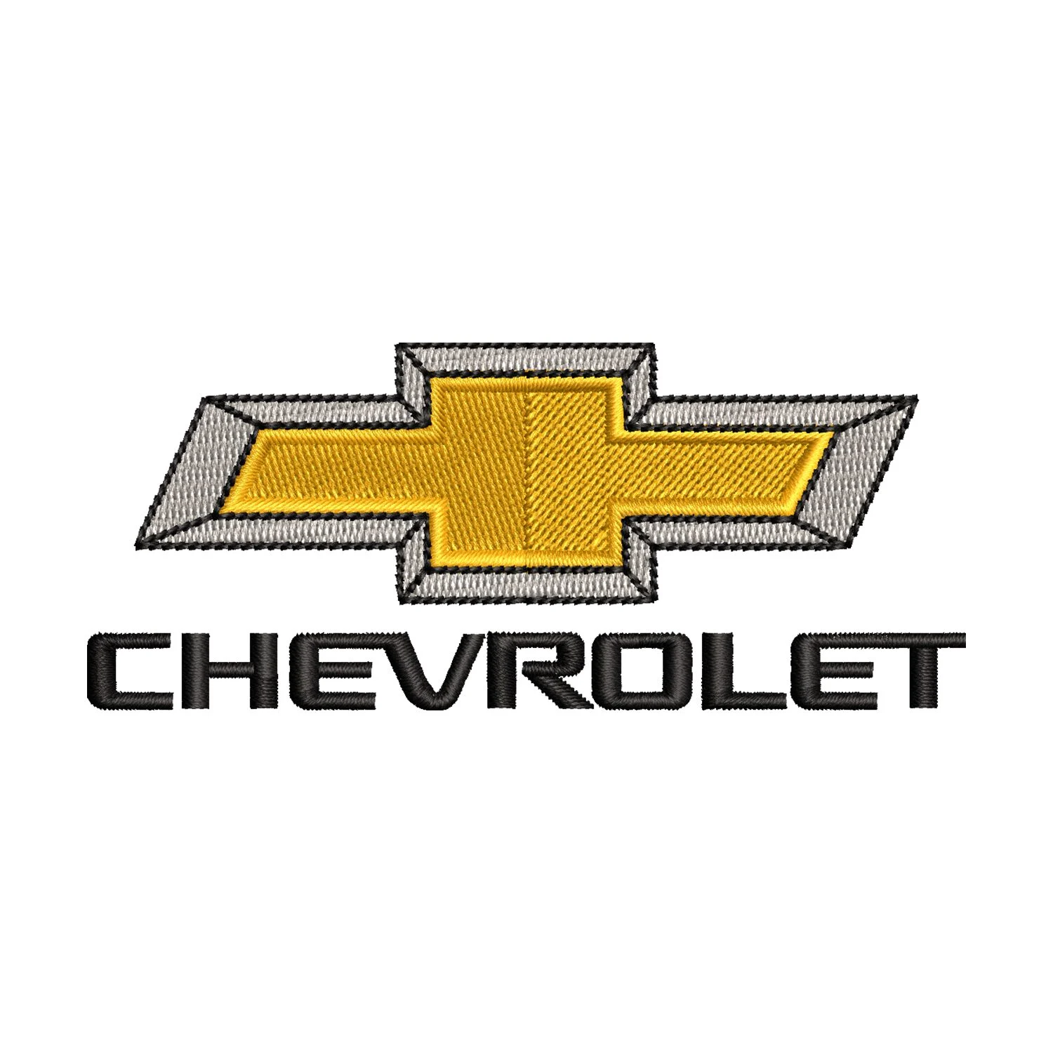 Chevrolet Logo Embroidery Design