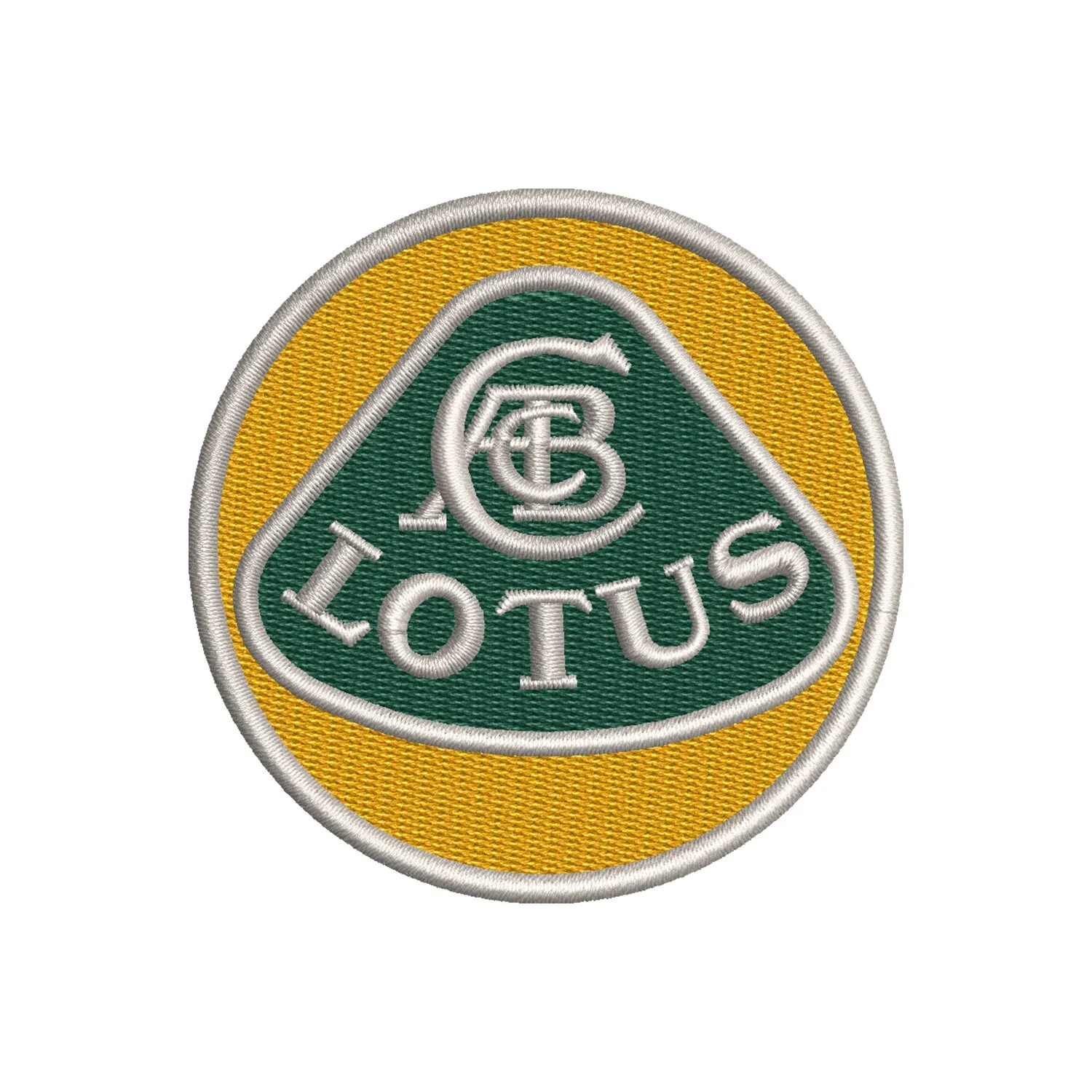 Lotus Cars Logo Embroidery Design