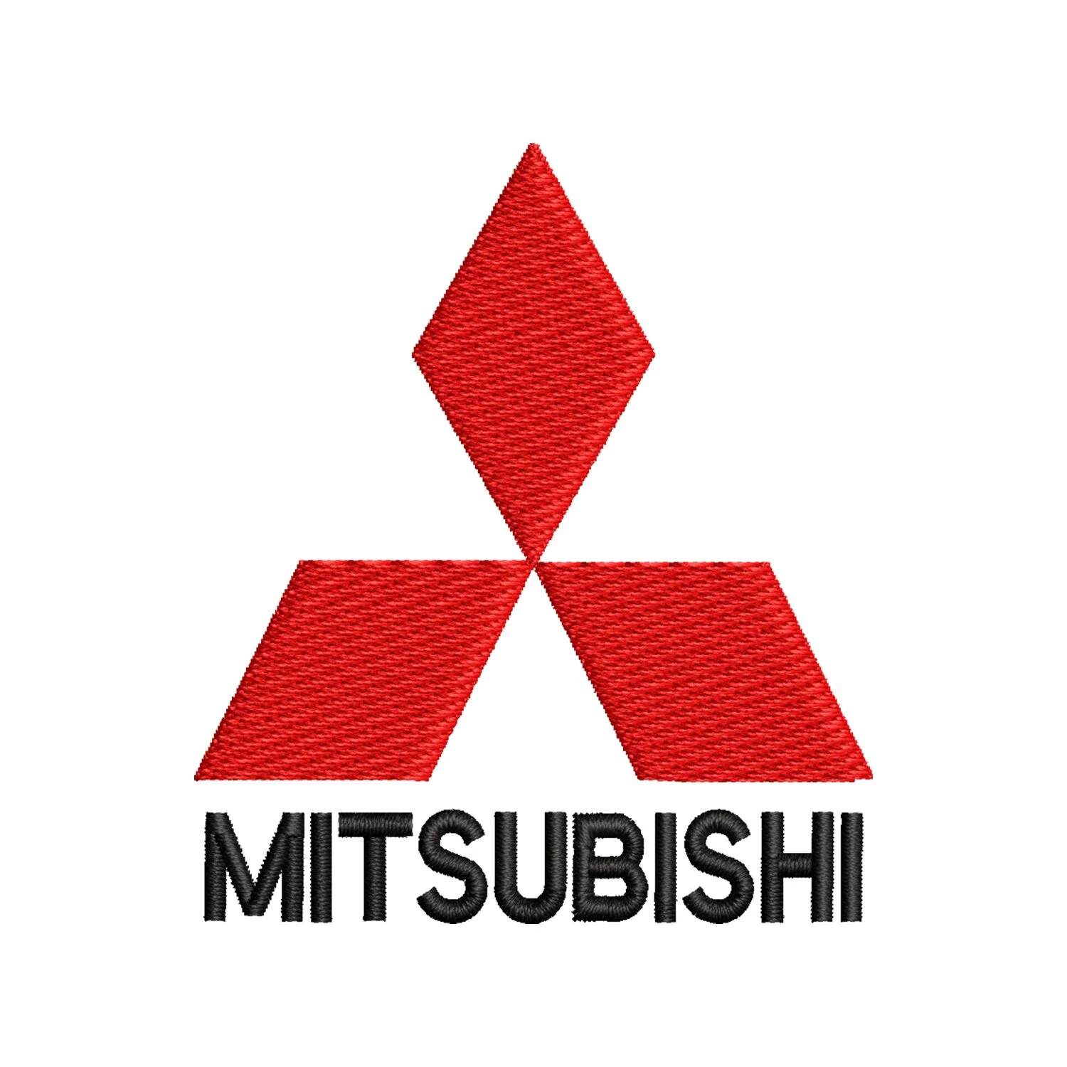 Mitsubishi Logo Embroidery Design