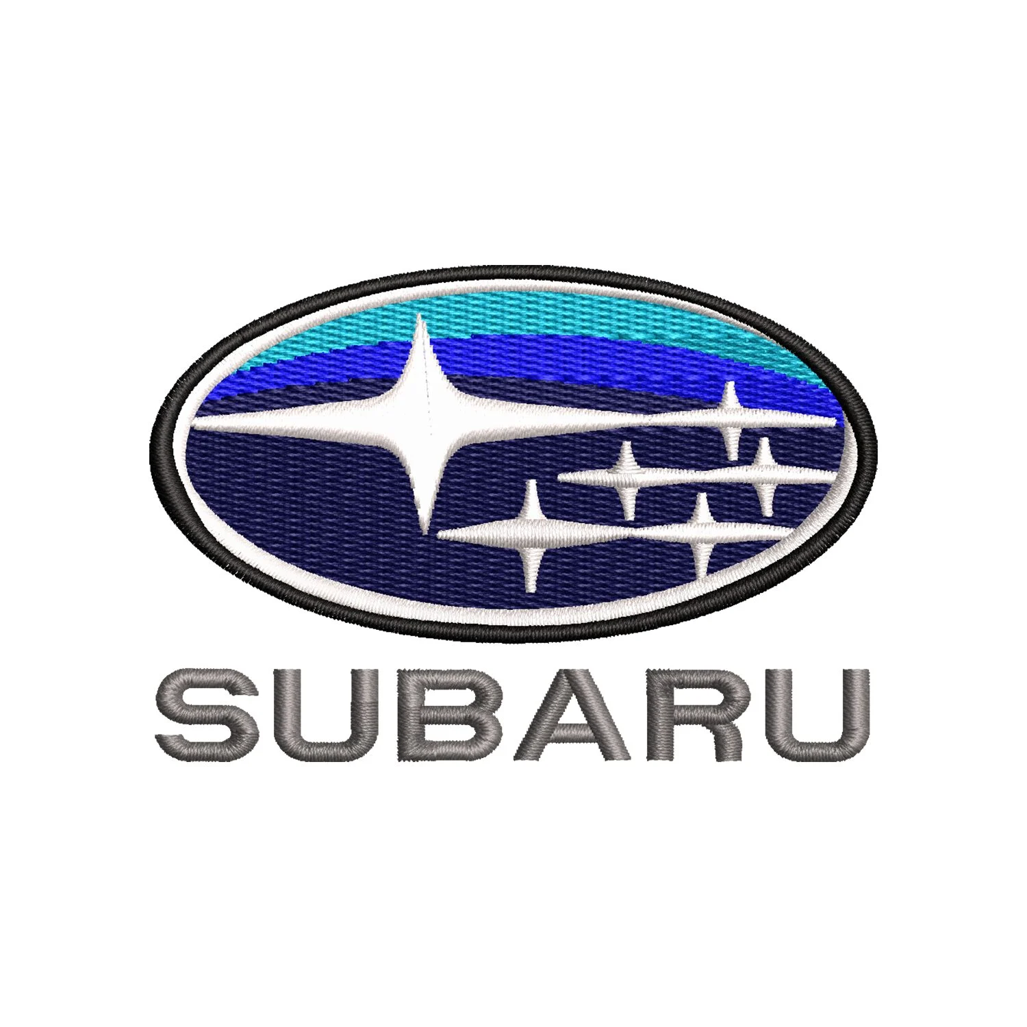 Subaru Logo Embroidery Design