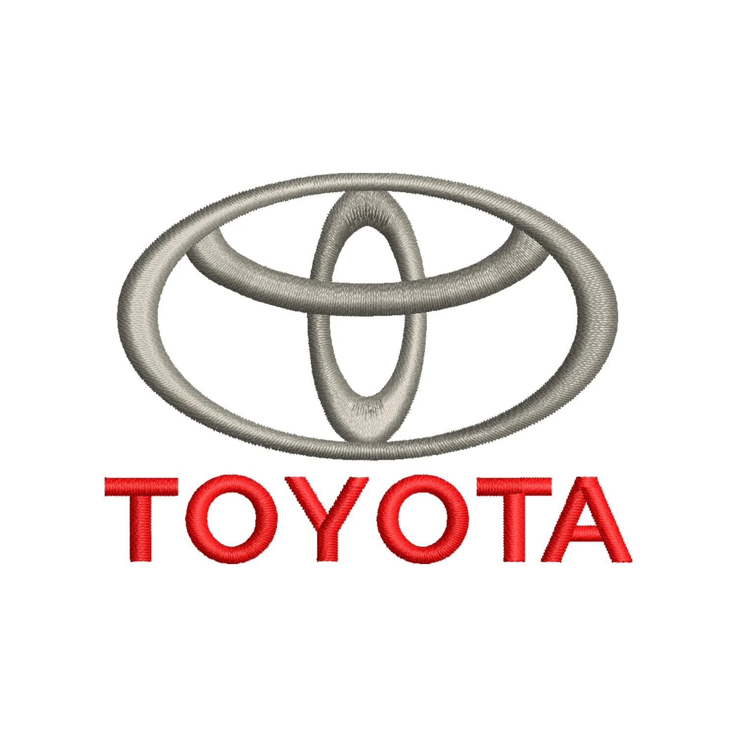 Toyota Logo Embroidery Design
