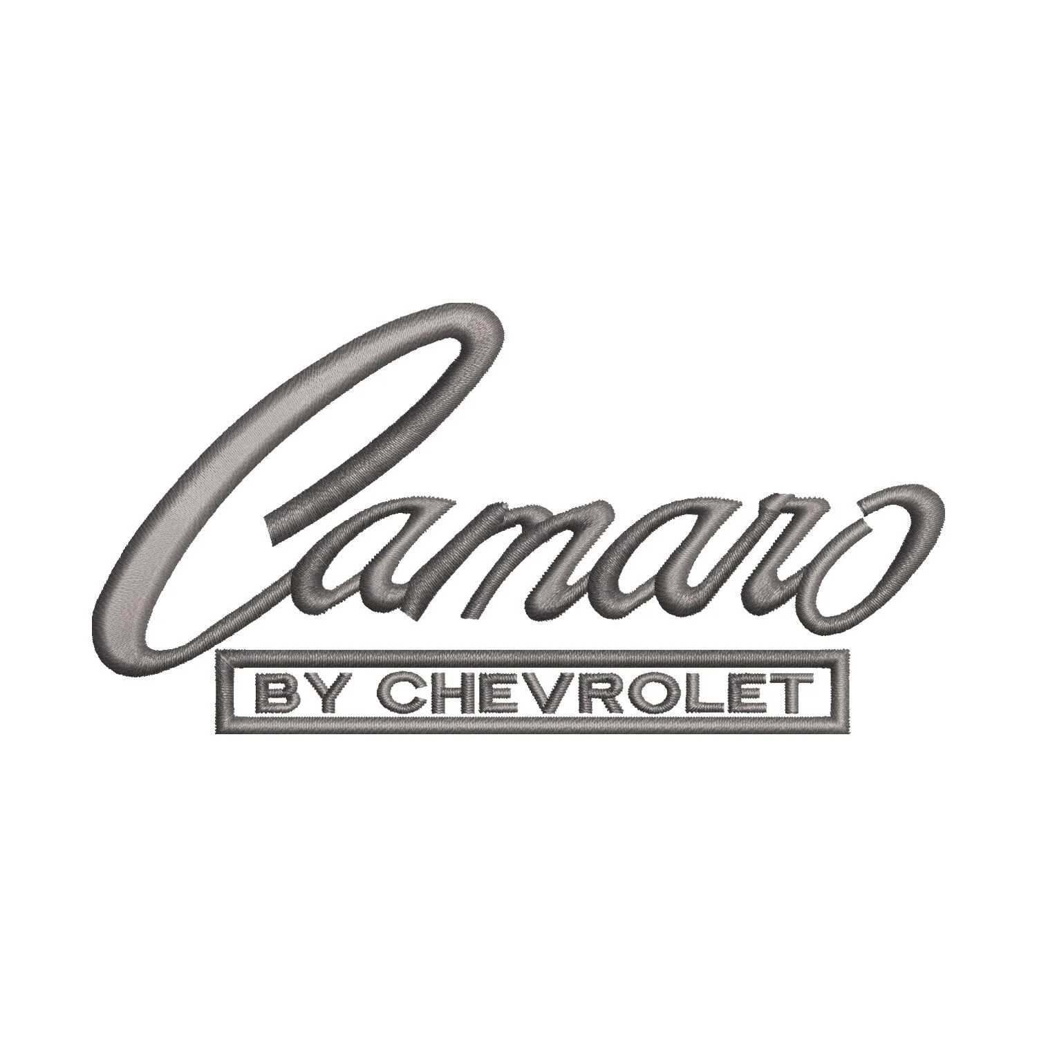 Camaro Logo Embroidery Design