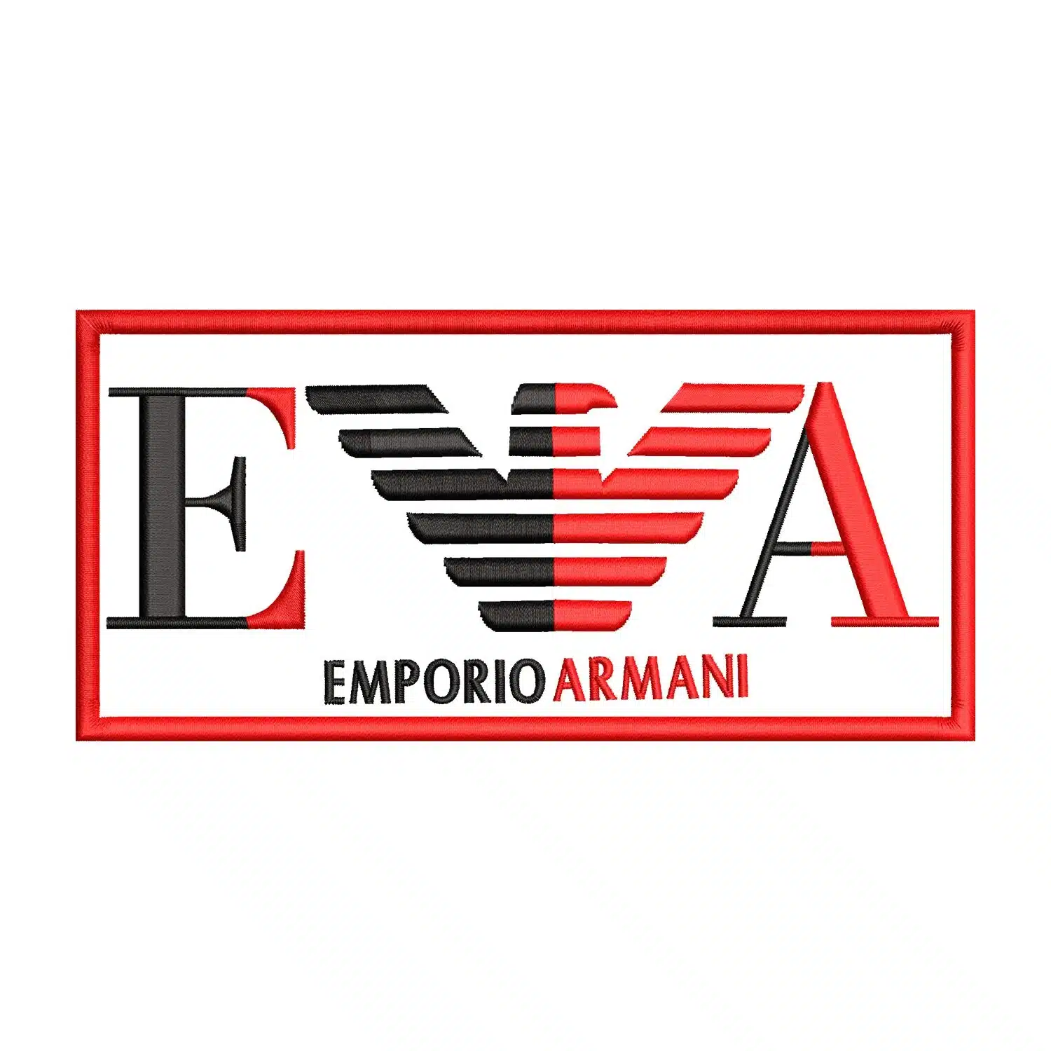 Emporio Armani Logo Embroidery Design