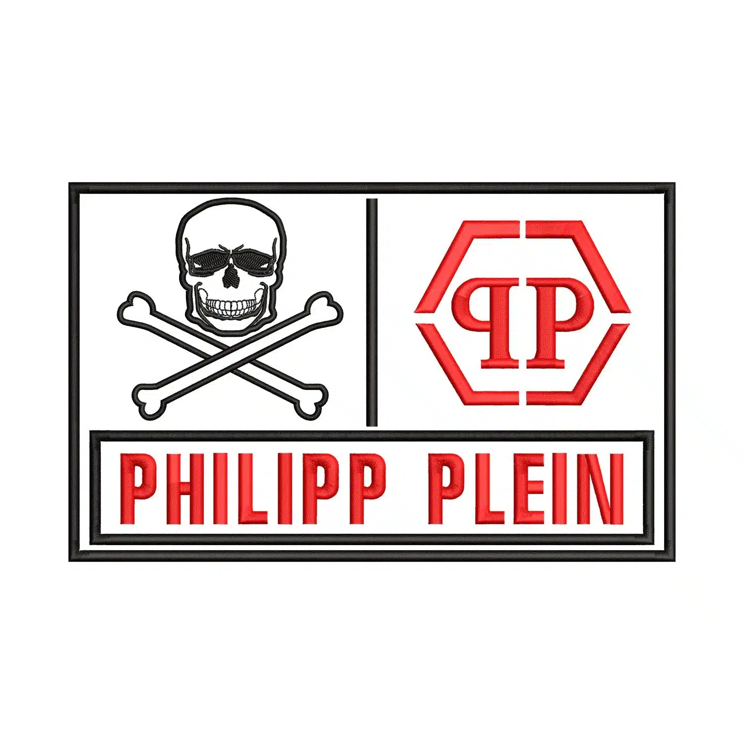 Philipp Plein Logo Embroidery Design Philipp Plein Logo Embroidery Design