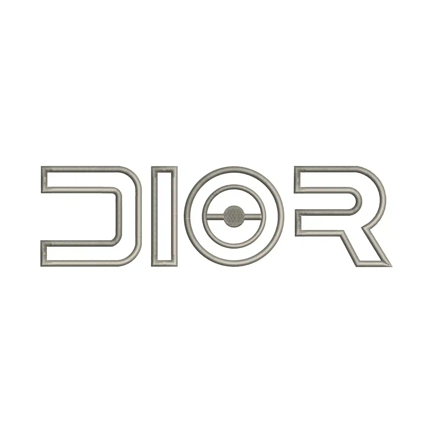 Dior Logo Embroidery Design