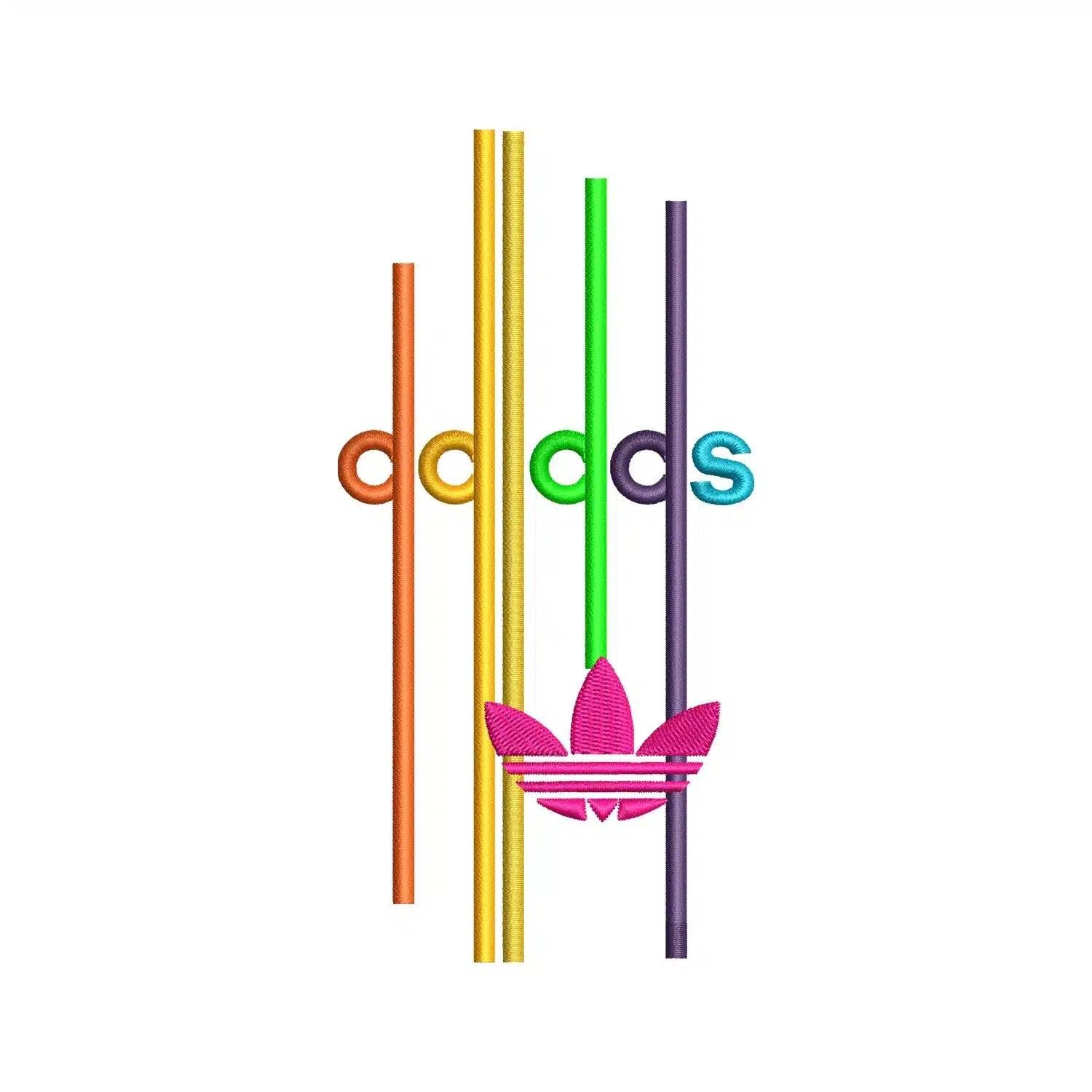 Adidas Embroidery Design