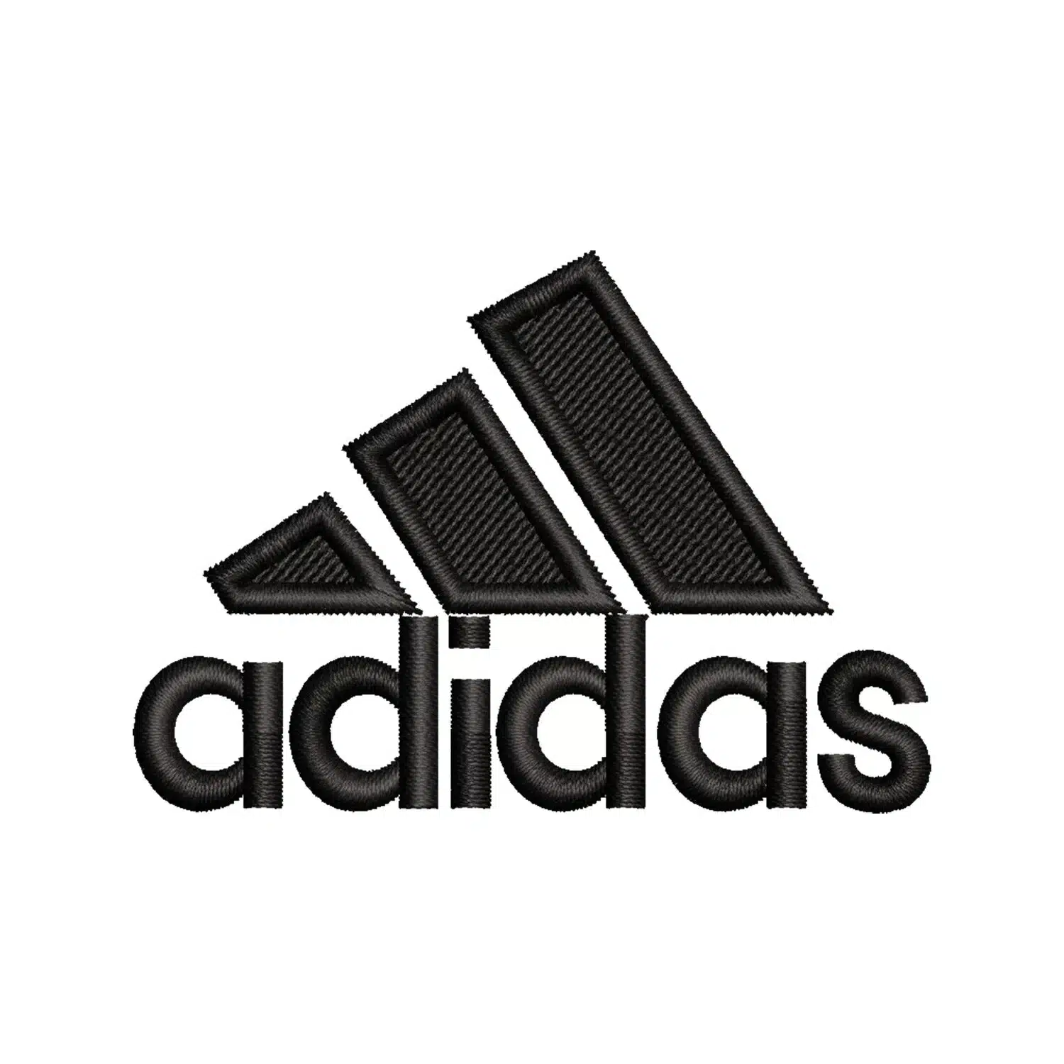 Adidas Logo Embroidery Design