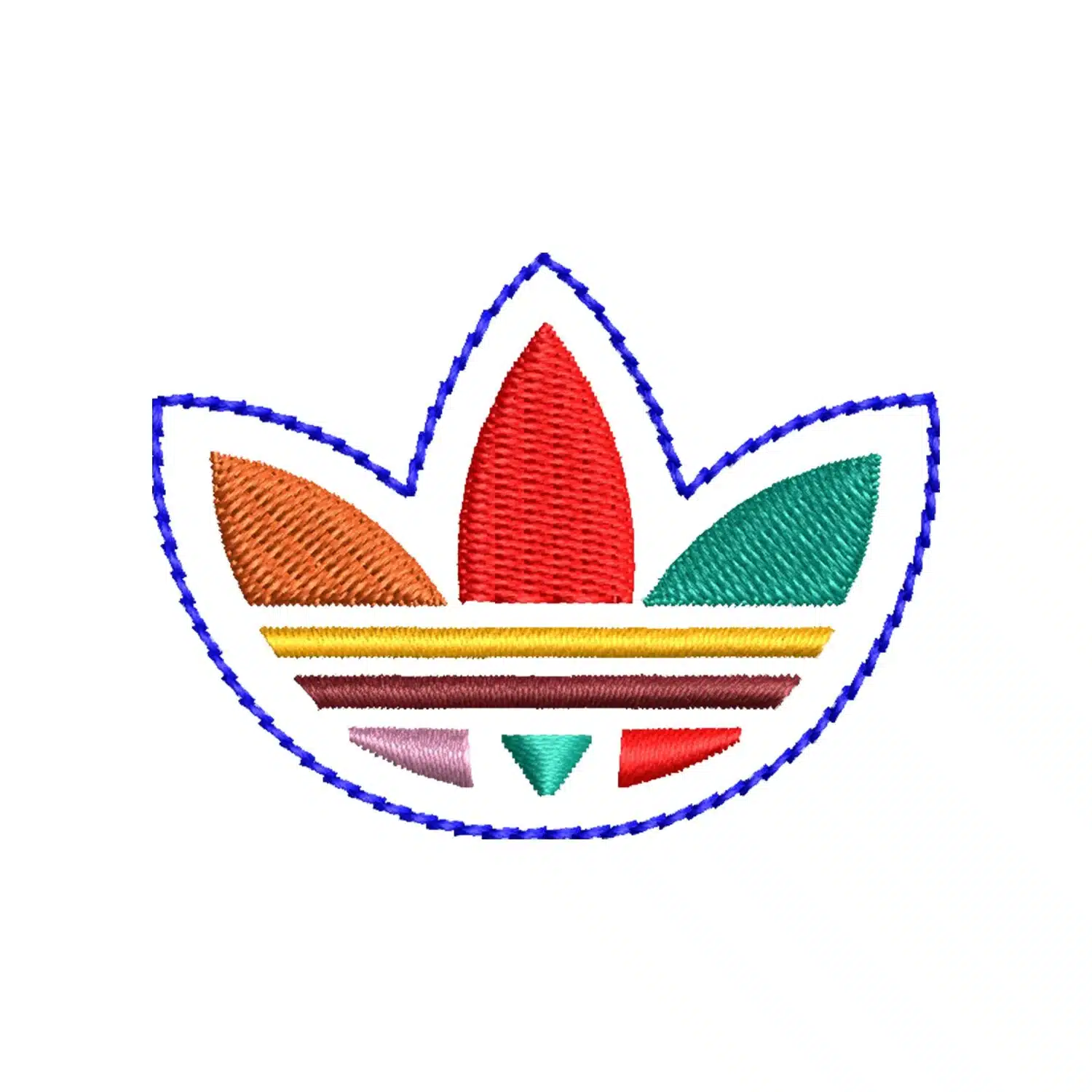 Adidas Logo Embroidery Design