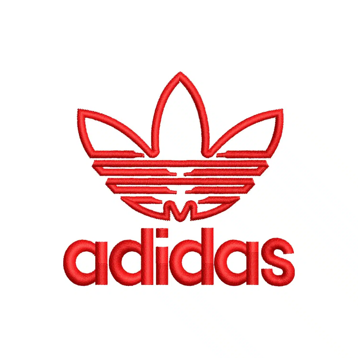 Adidas Logo Embroidery Design