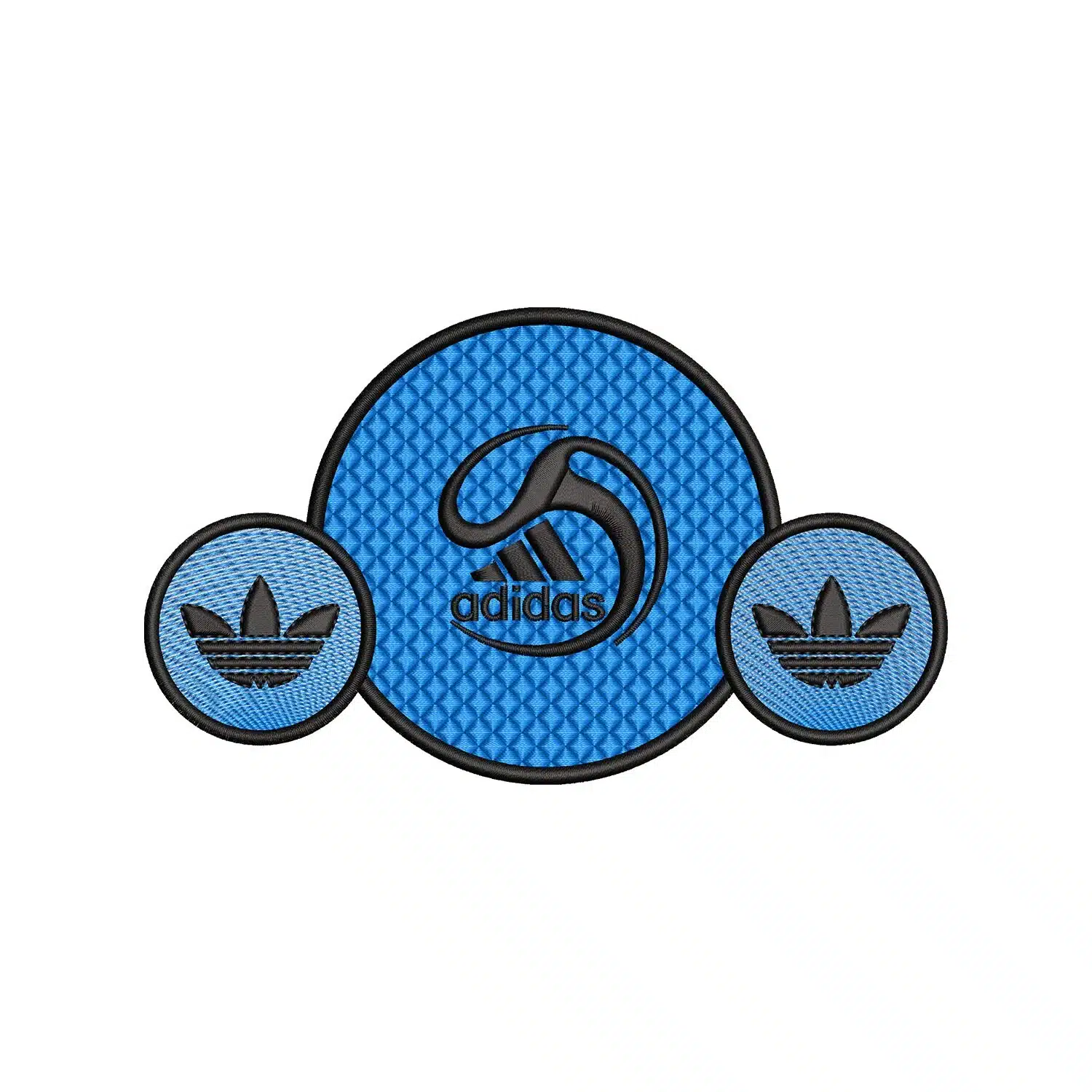 Adidas Logo Embroidery Design
