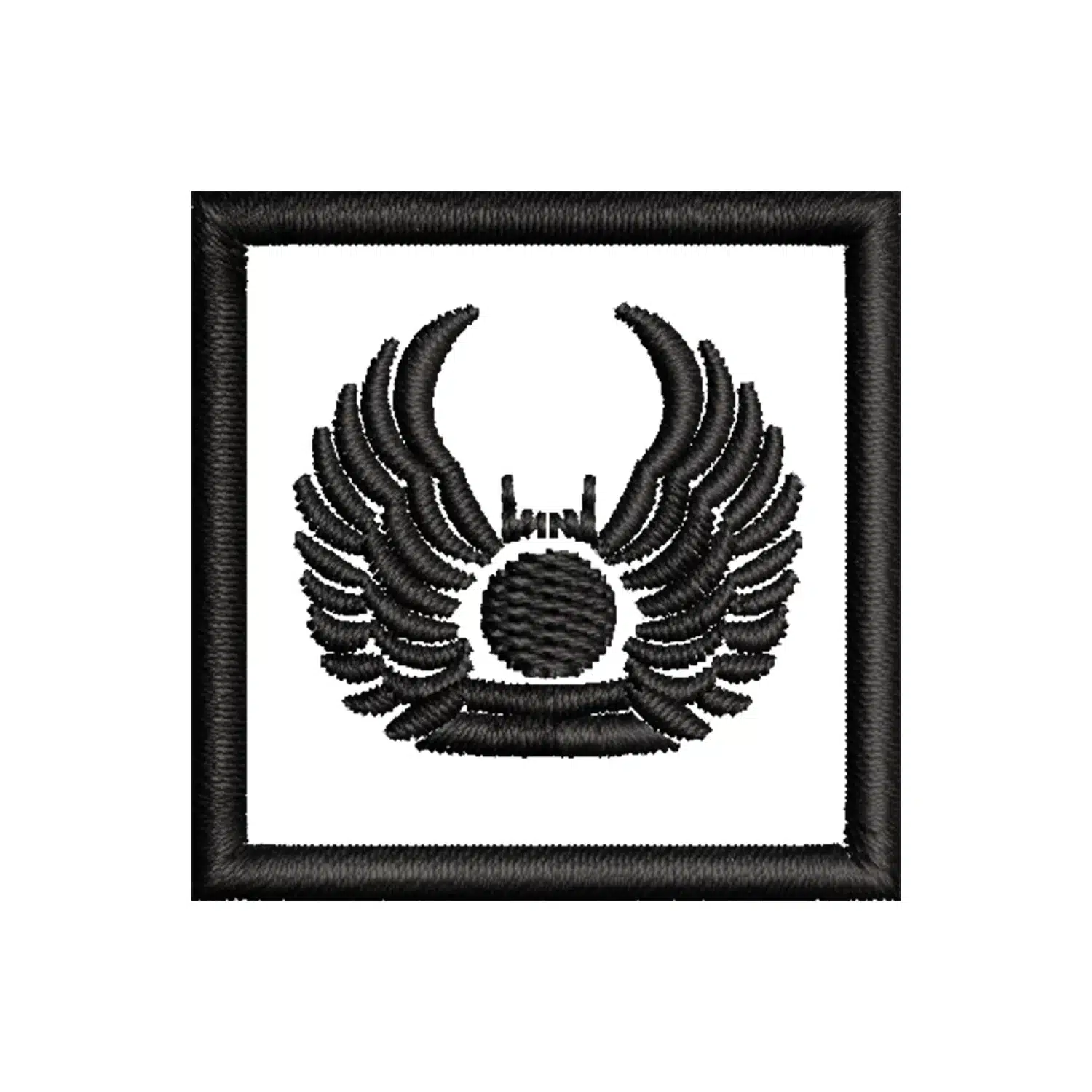 Military Eagle Insignia Embroidery Design