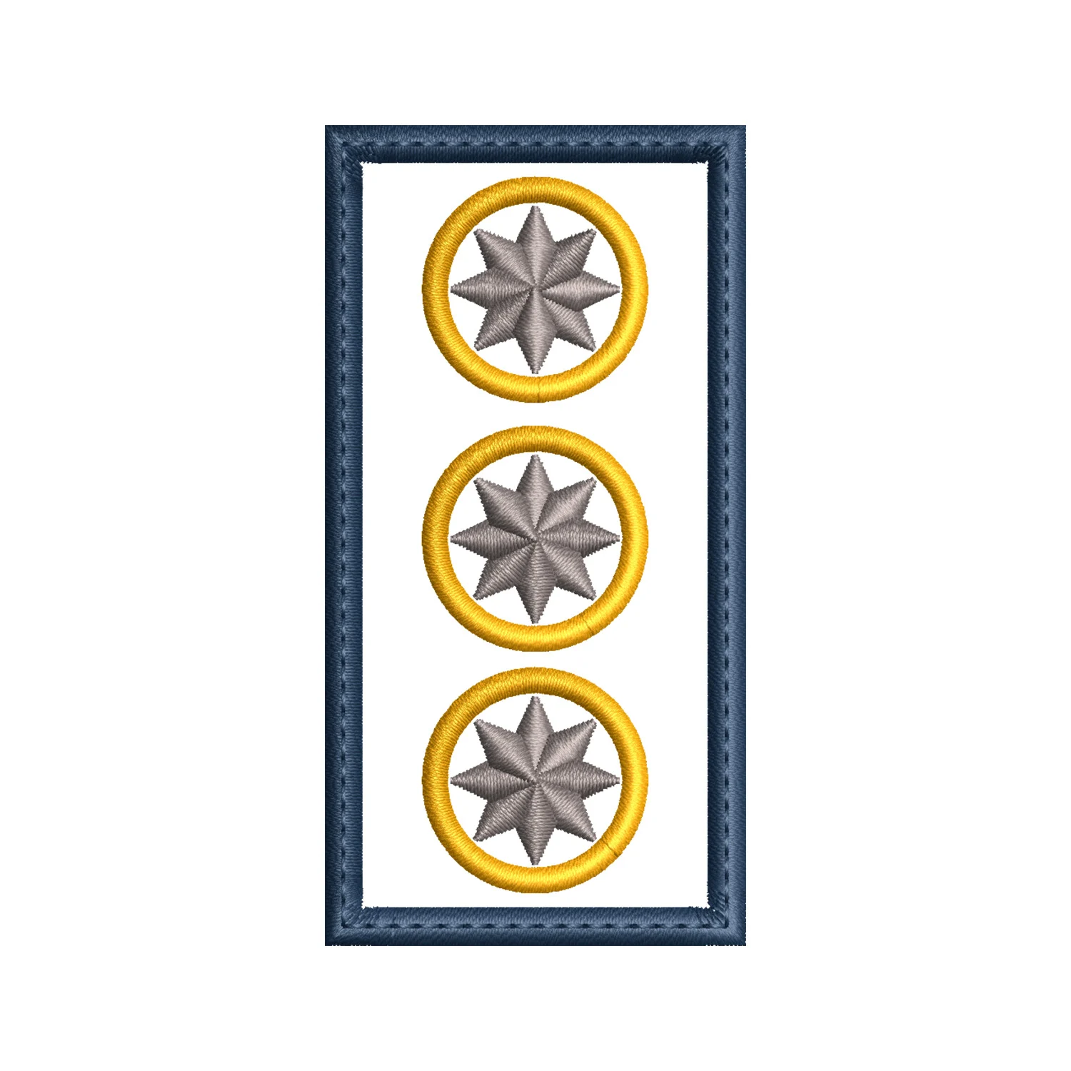 Military Shoulder Badge Embroidery Design