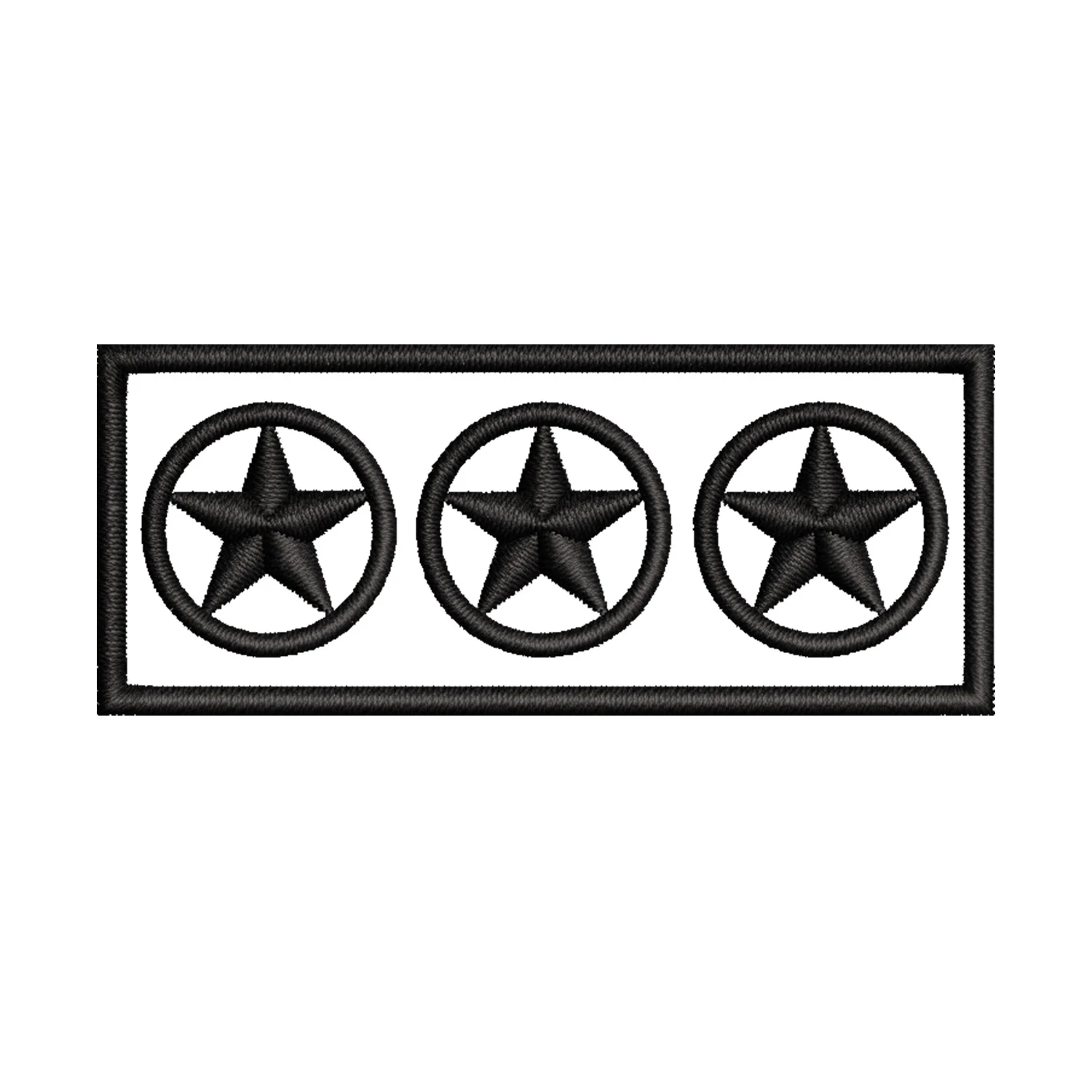 Military Shoulder Badge Embroidery Design