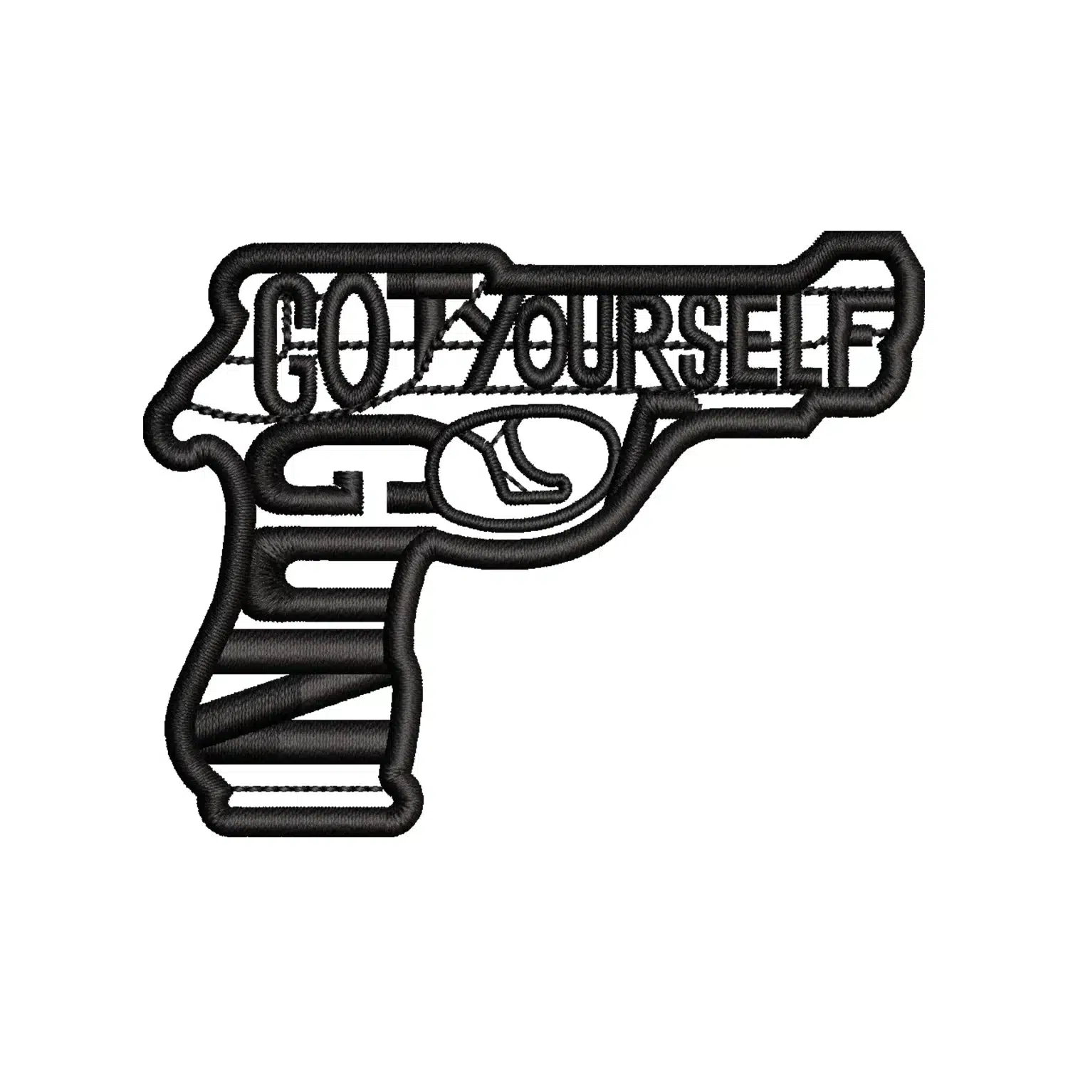 Got Yourself Glock Embroidery Design