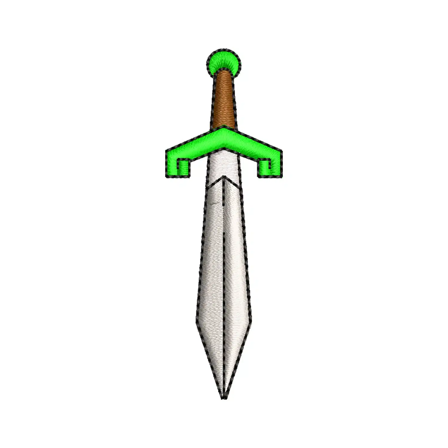 Sword Embroidery Design
