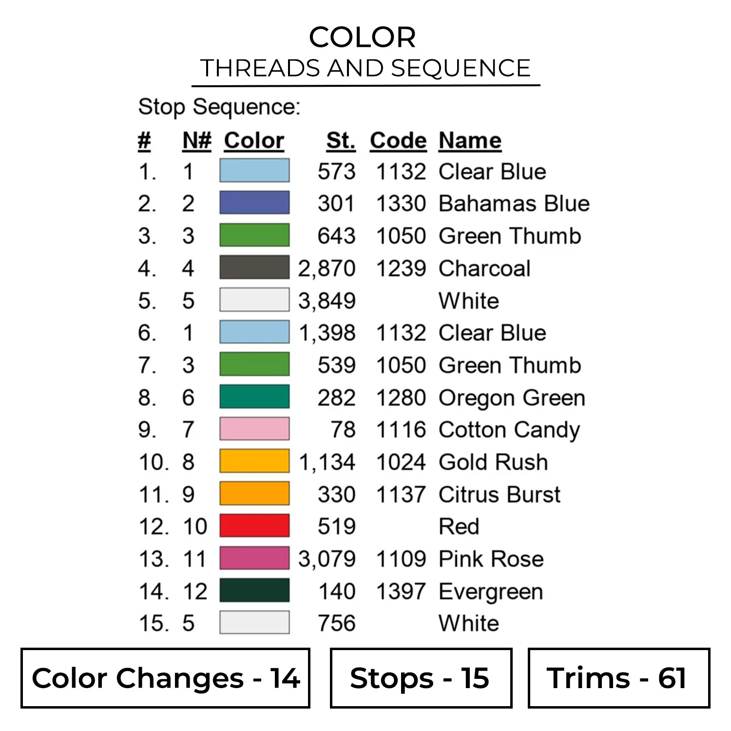 Snowman Embroidery Design 2 Color CHR21