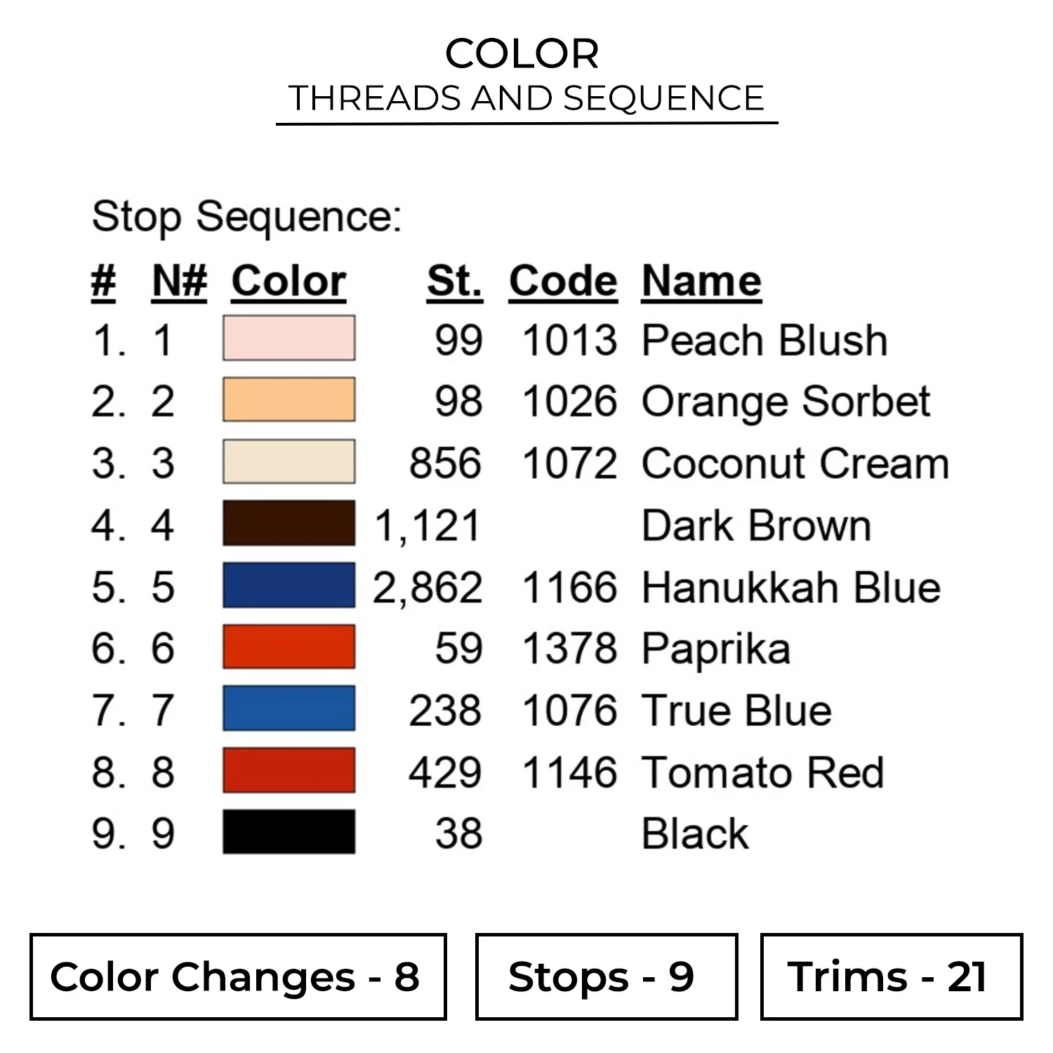 Snowman Embroidery Design 2 Color CHR32