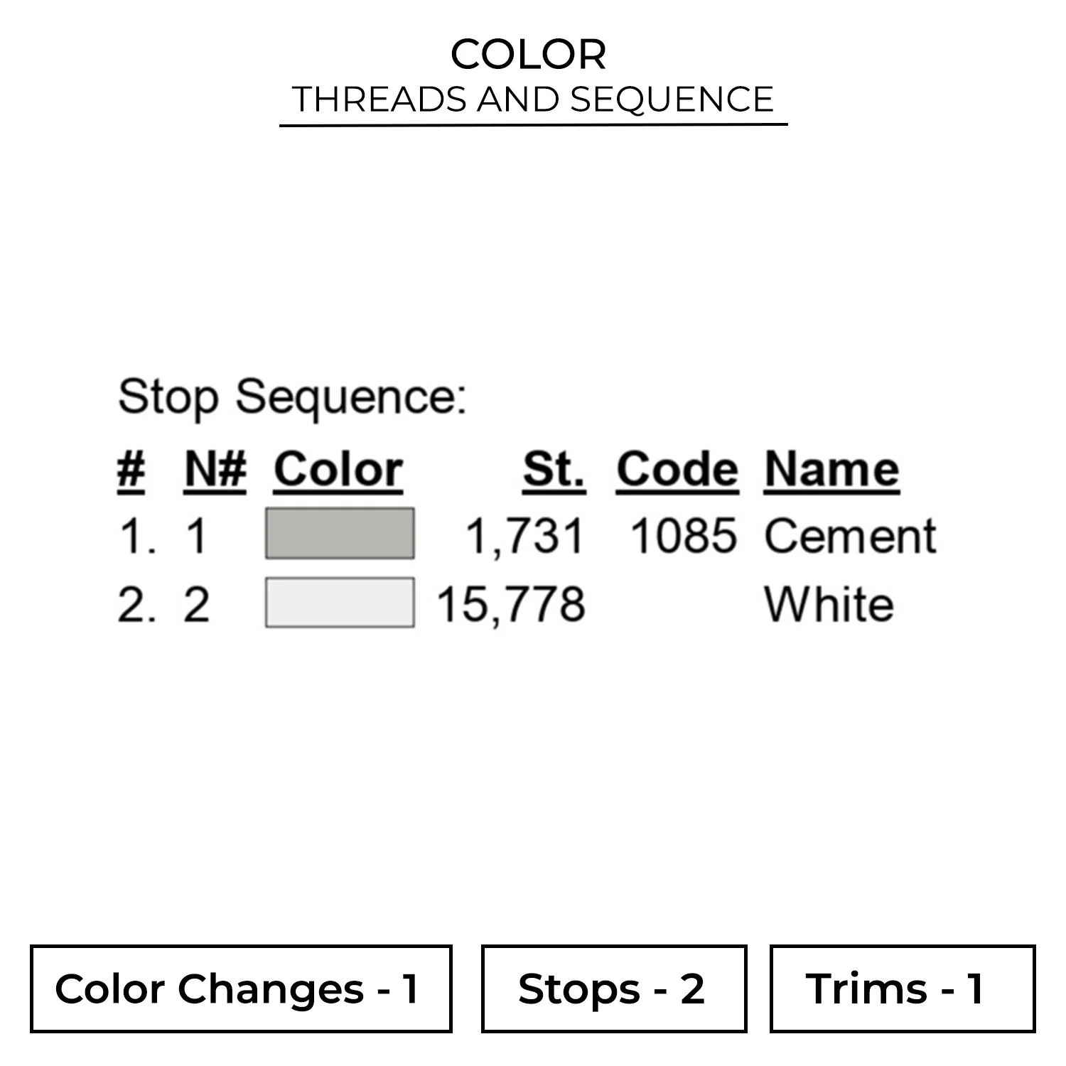 Snowflake Embroidery Design 2 Color NTR34