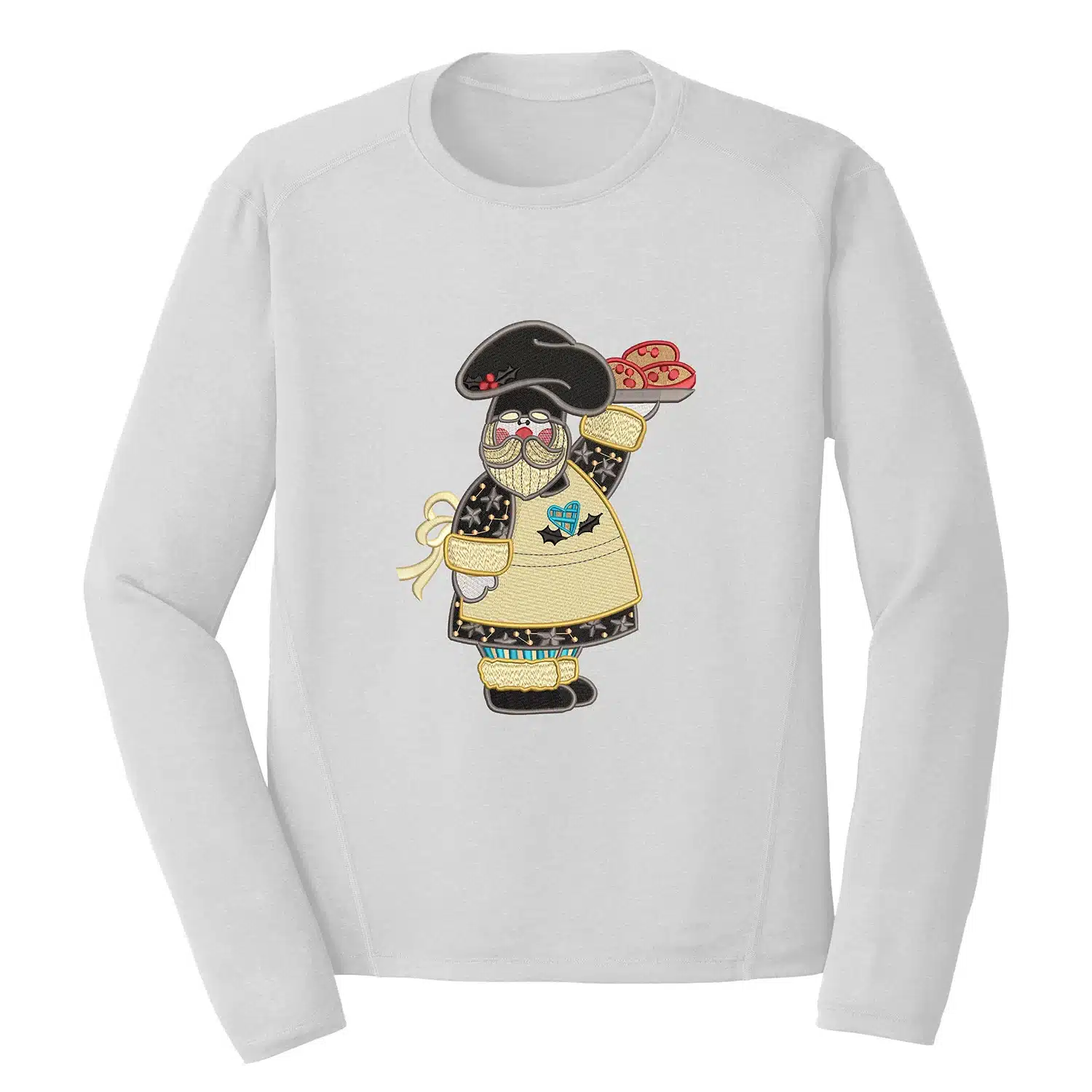 Christmas Chef Embroidery Design 1 Mockup CHR61