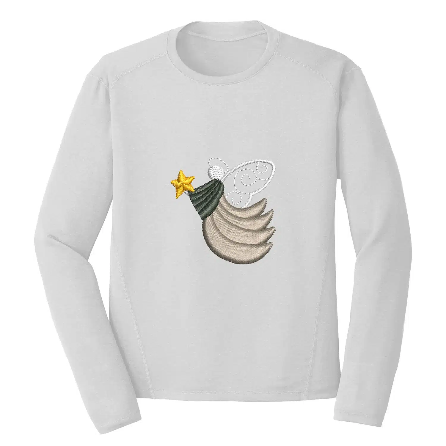 Star Angel Embroidery Design - Christian Embroidery Design 1 Mockup RLG93