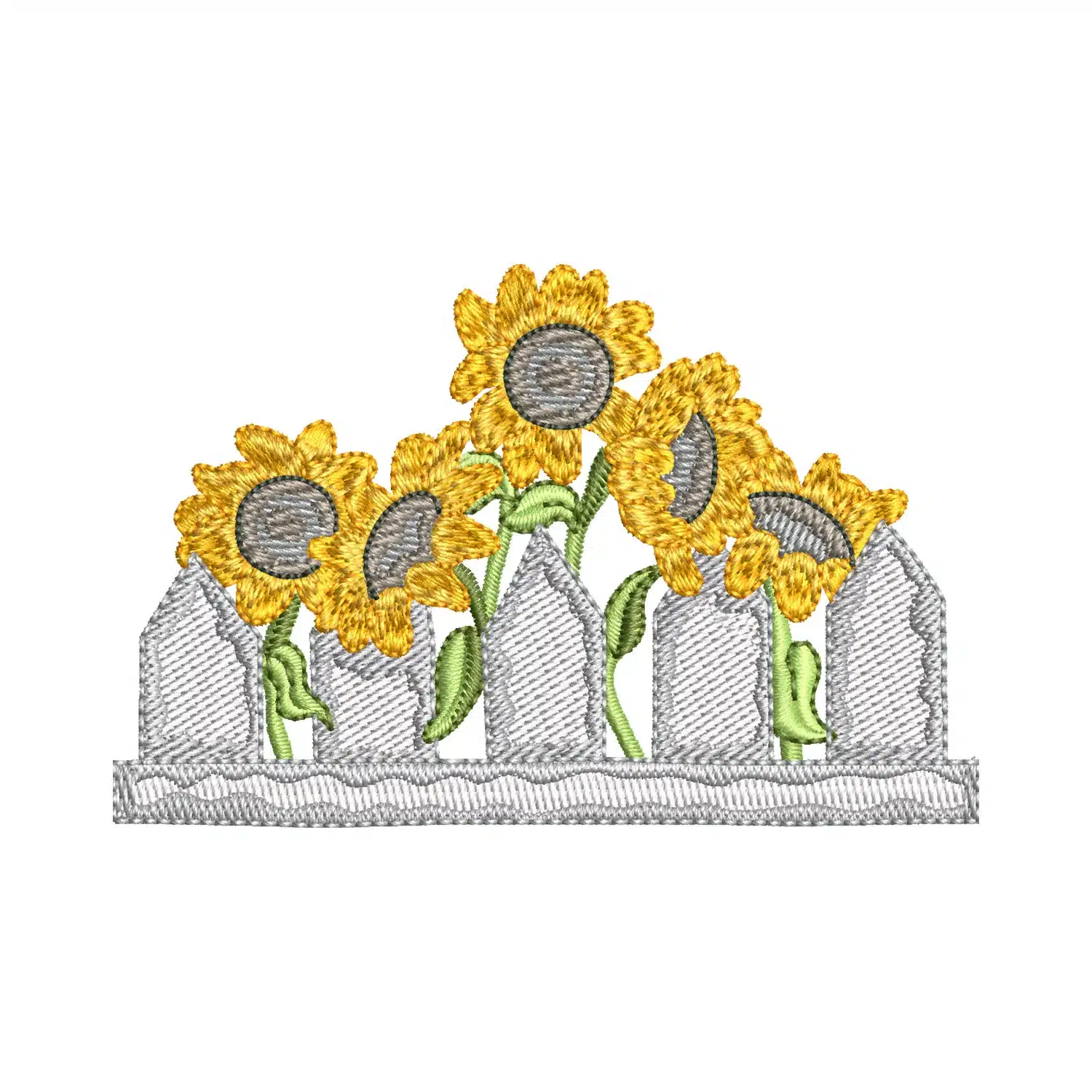Floral Milk Bottles Embroidery Design